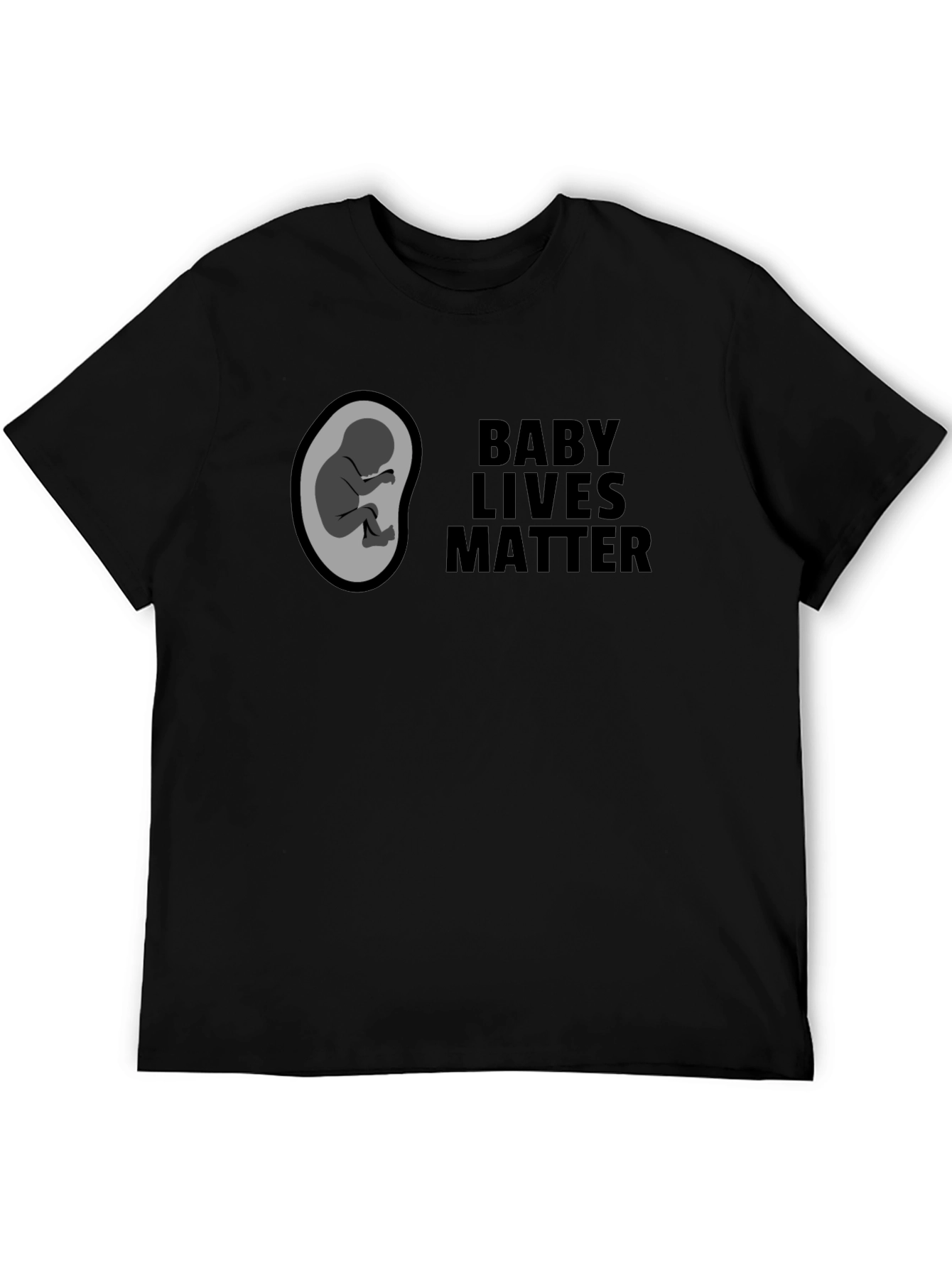 Black Baby Lives Matter Graphic Tee view 5