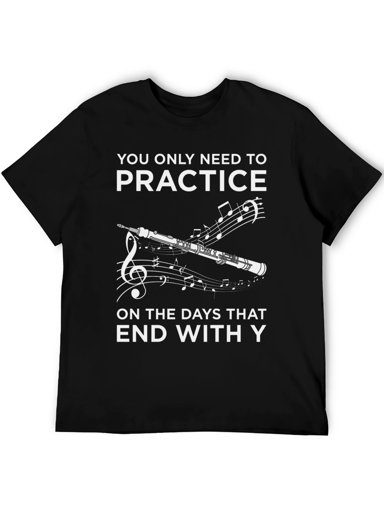 Black Practice Days T-Shirt view 5