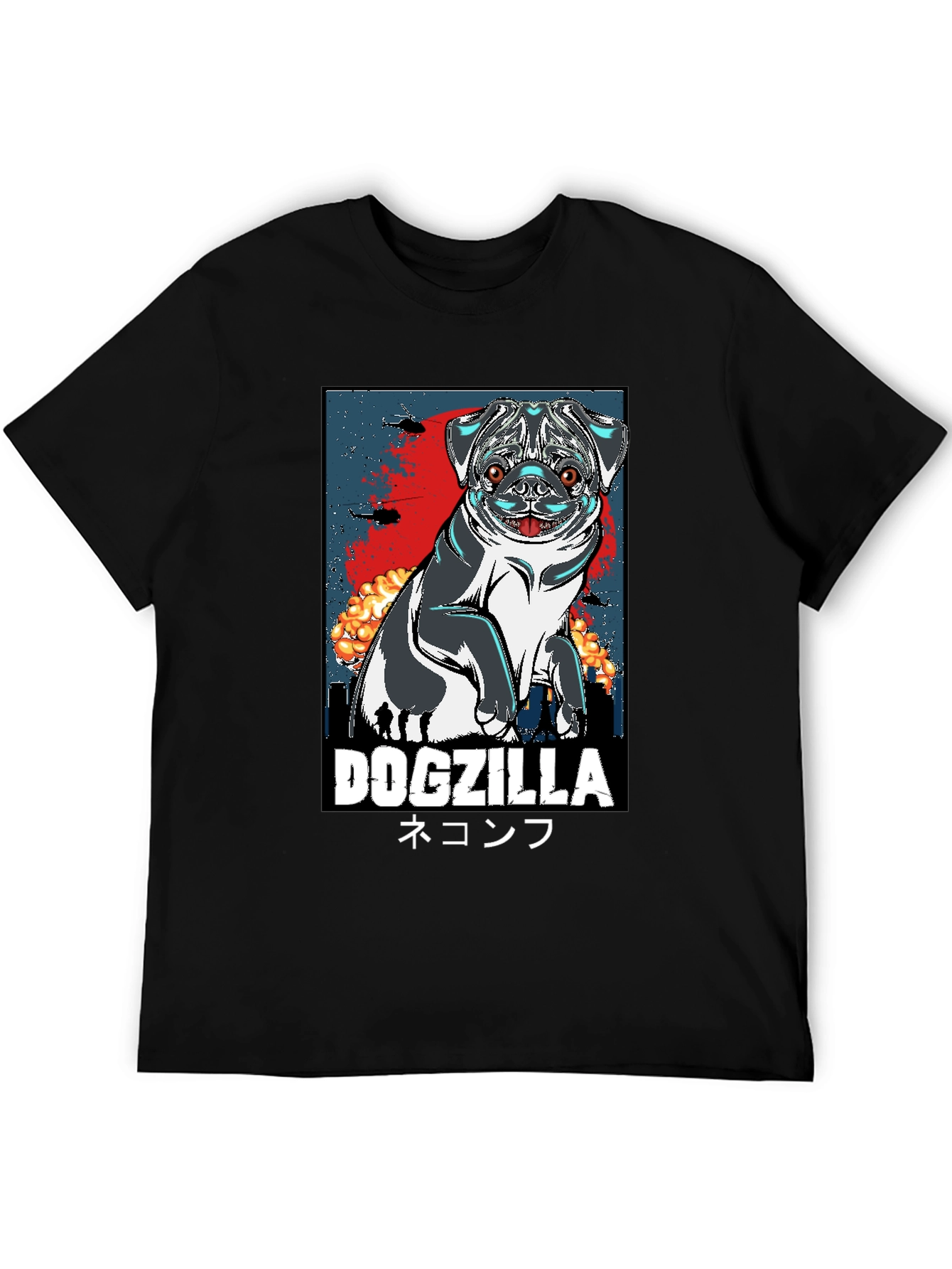 Dogzilla Graphic Tee - Unleash the Beast! - 5
