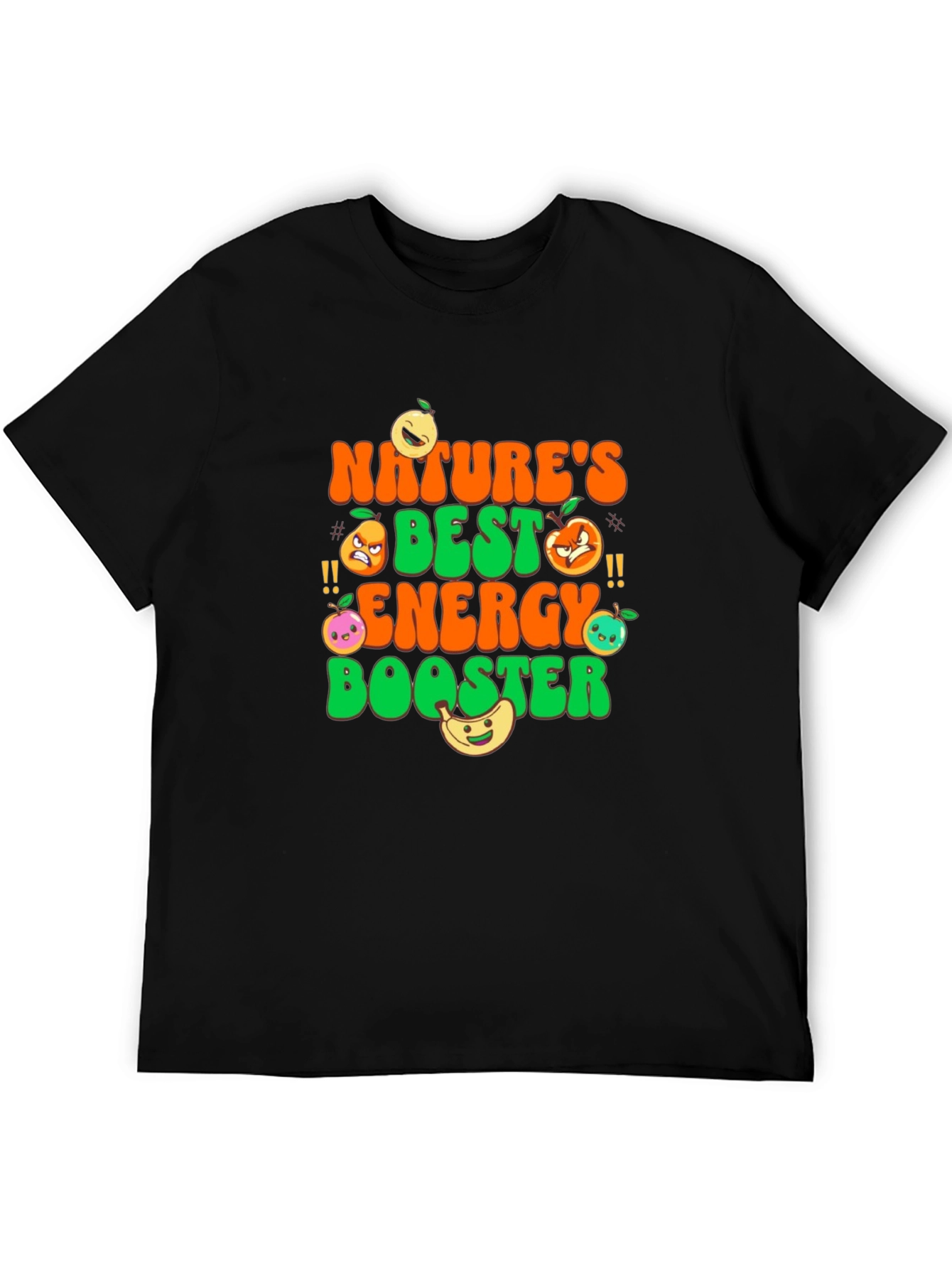 Black Nature's Best Energy Booster Graphic Tee view 5