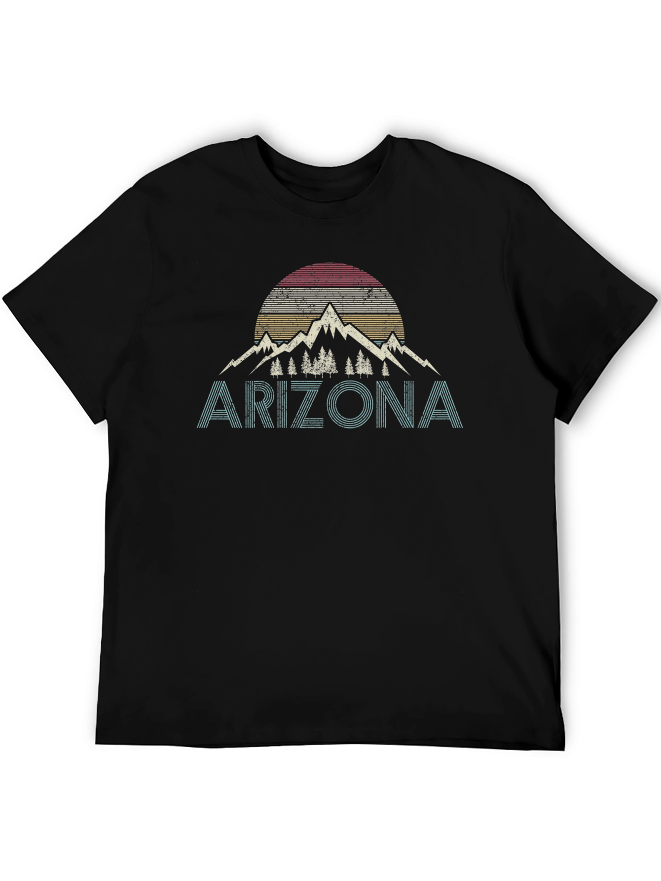 Black Vintage Arizona Graphic Tee view 5
