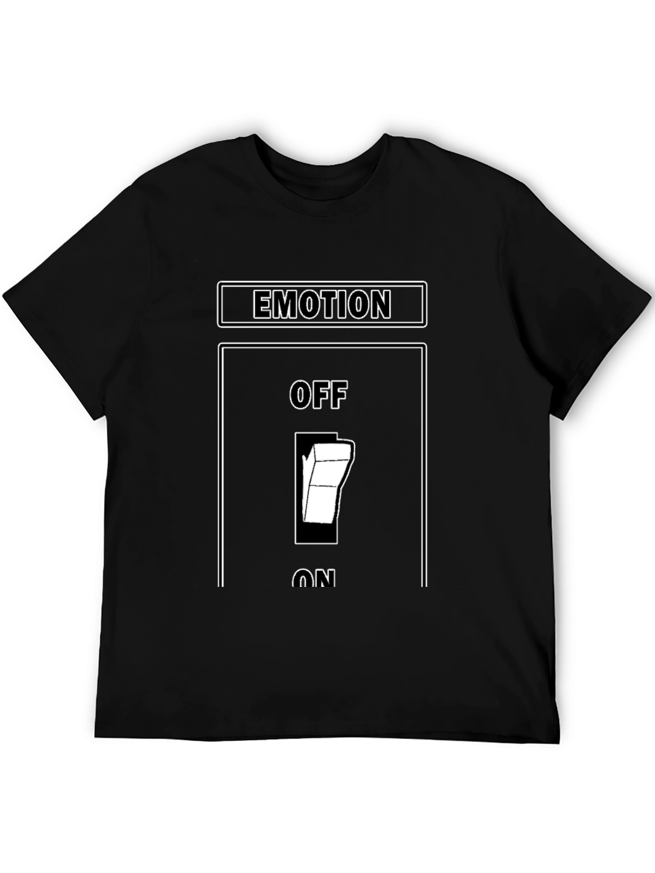 Black Emotion Switch T-Shirt - Funny Graphic Tee view 5