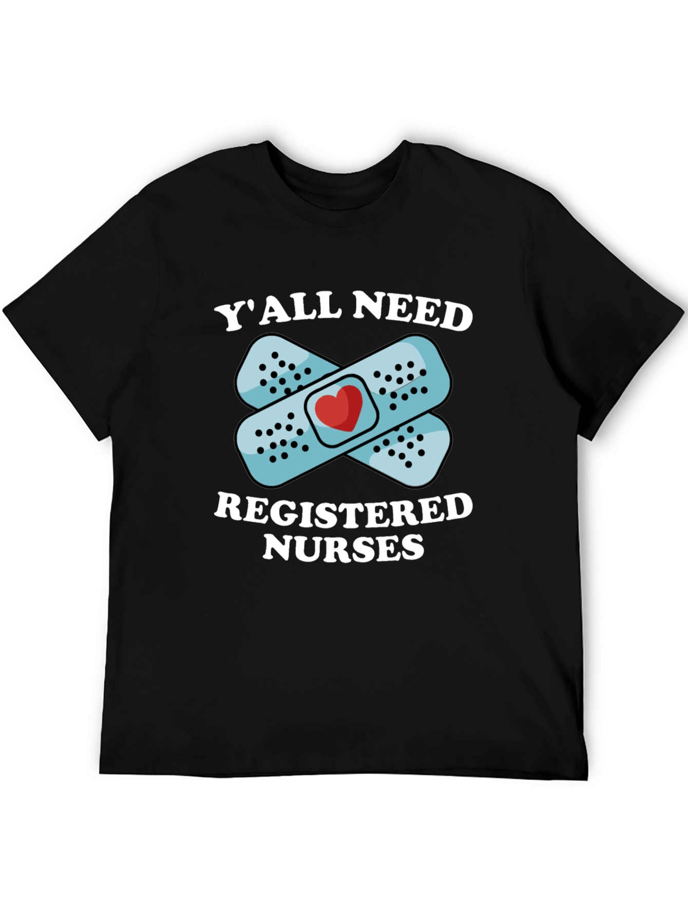 Black Y'all Need Registered Nurses T-Shirt view 5