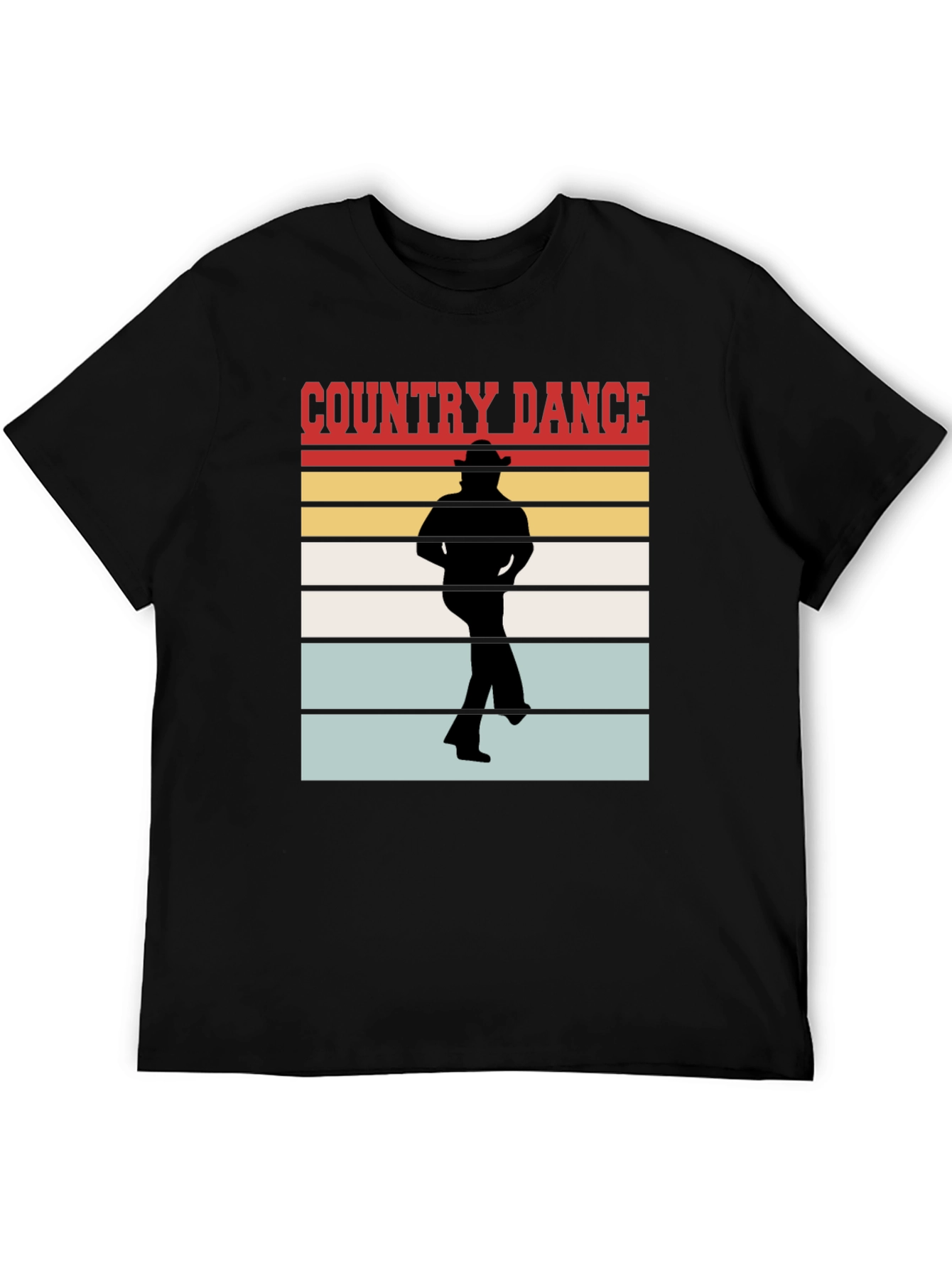 Country Dance Graphic T-Shirt - Western Style - 5