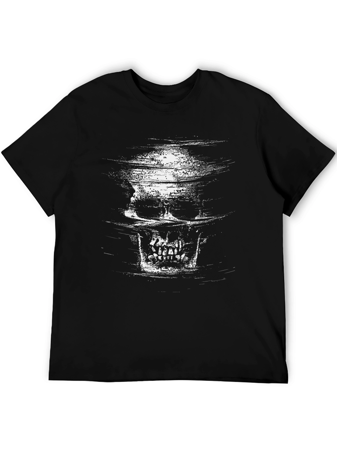 Skull Graphic Black T-Shirt - Edgy Style - 5