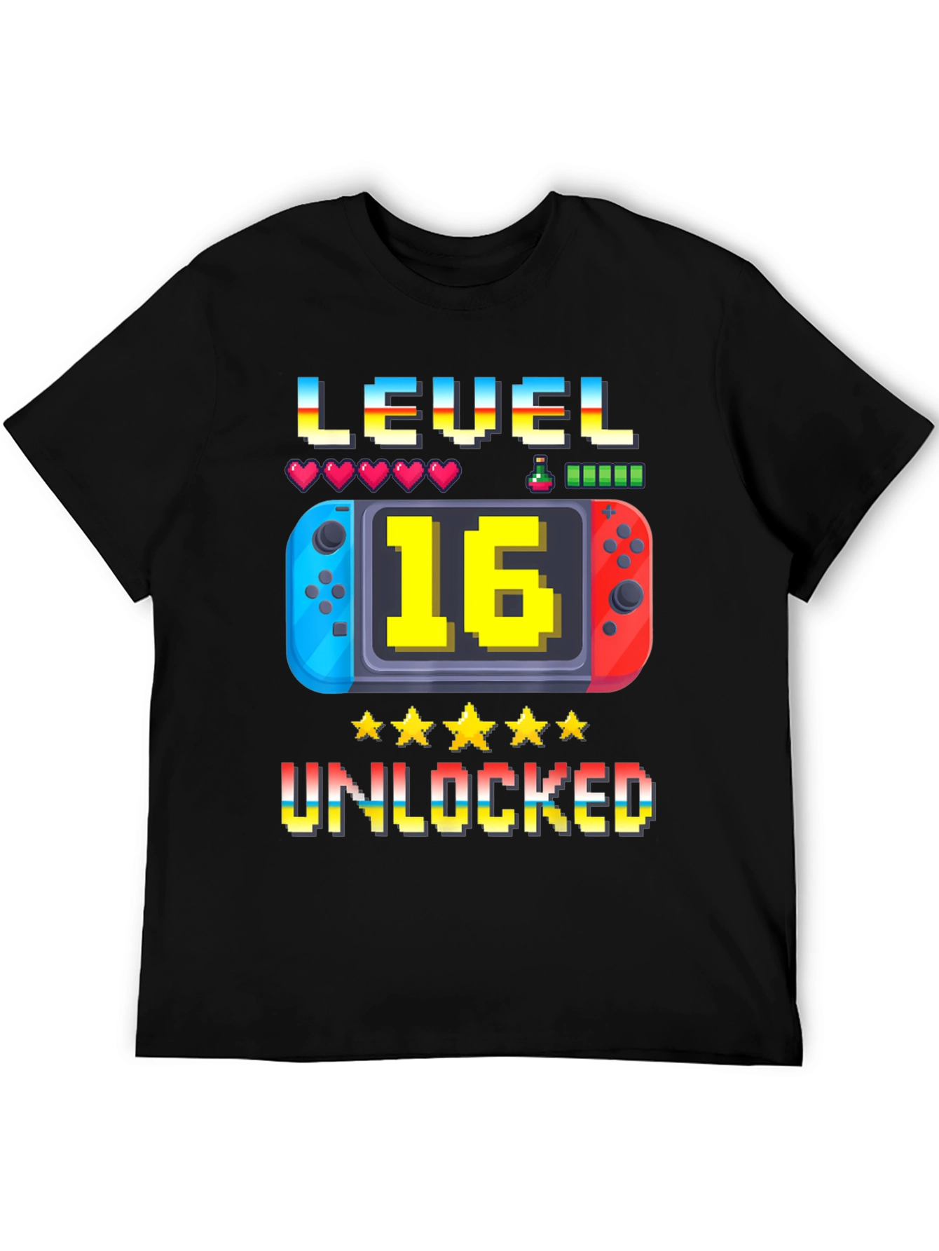 Black Level 16 Unlocked Graphic Tee view 5