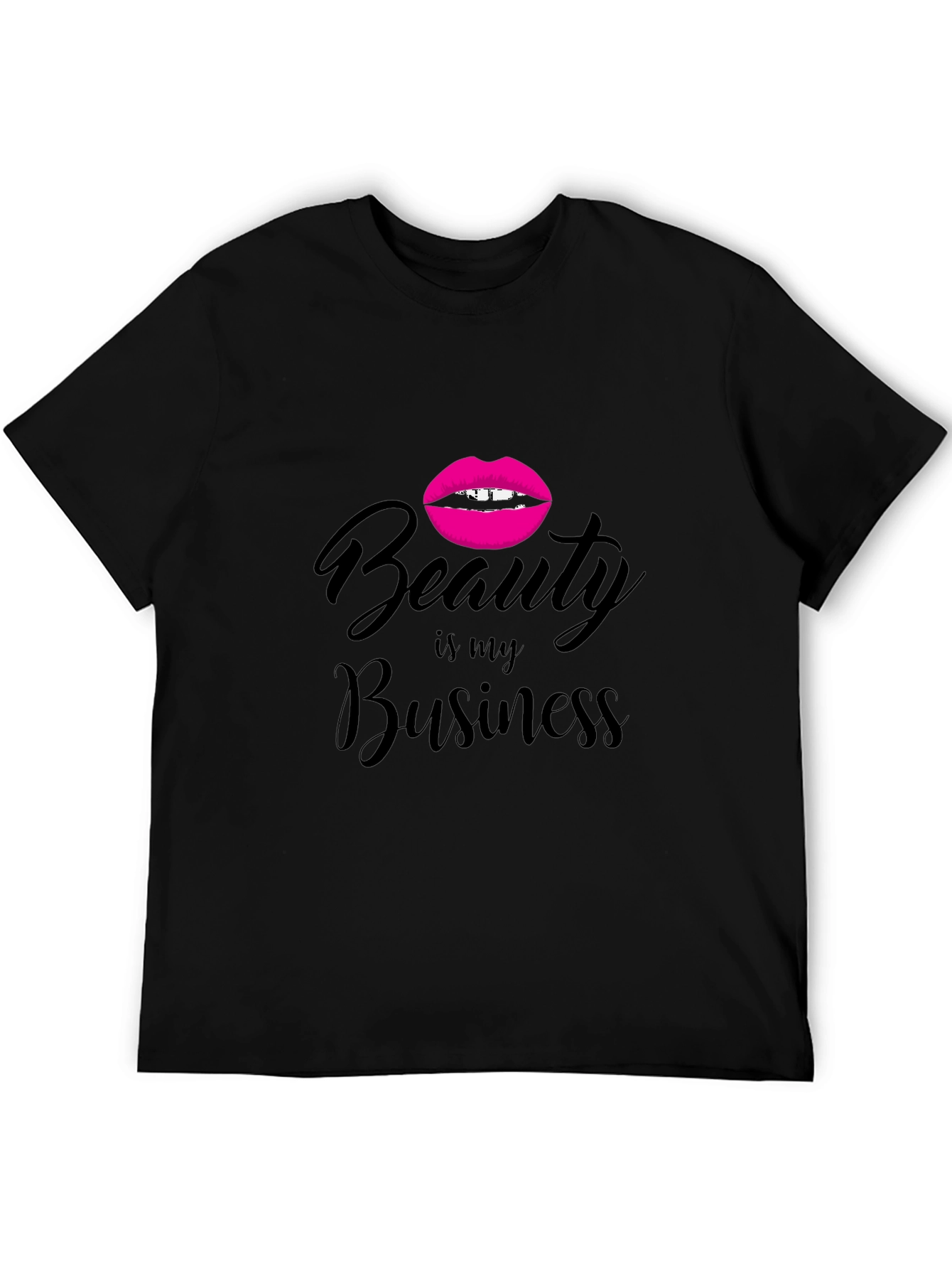 Black Beauty Is My Business Graphic T-Shirt - Black view 5
