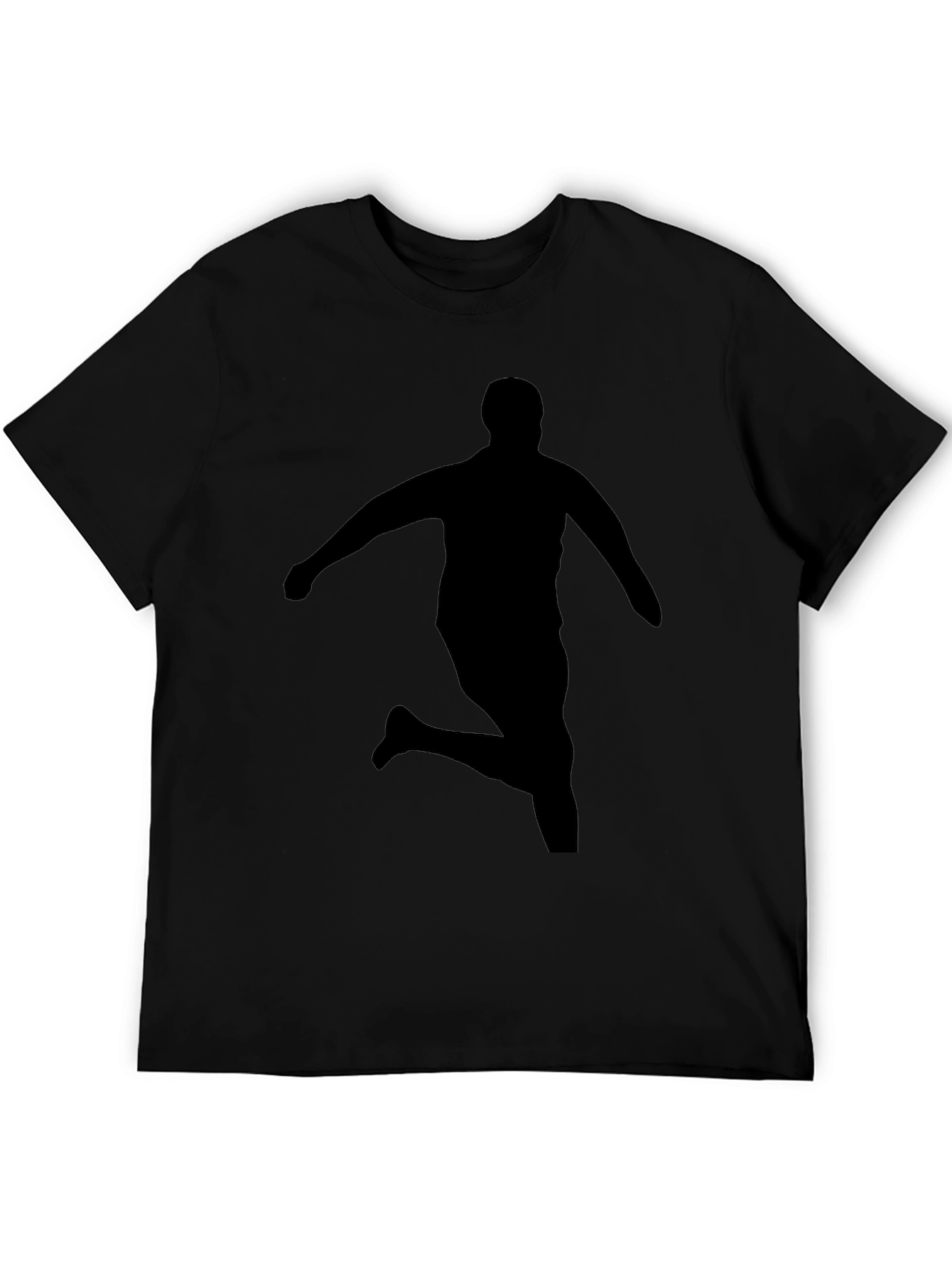Black Silhouette Runner Black T-Shirt view 5