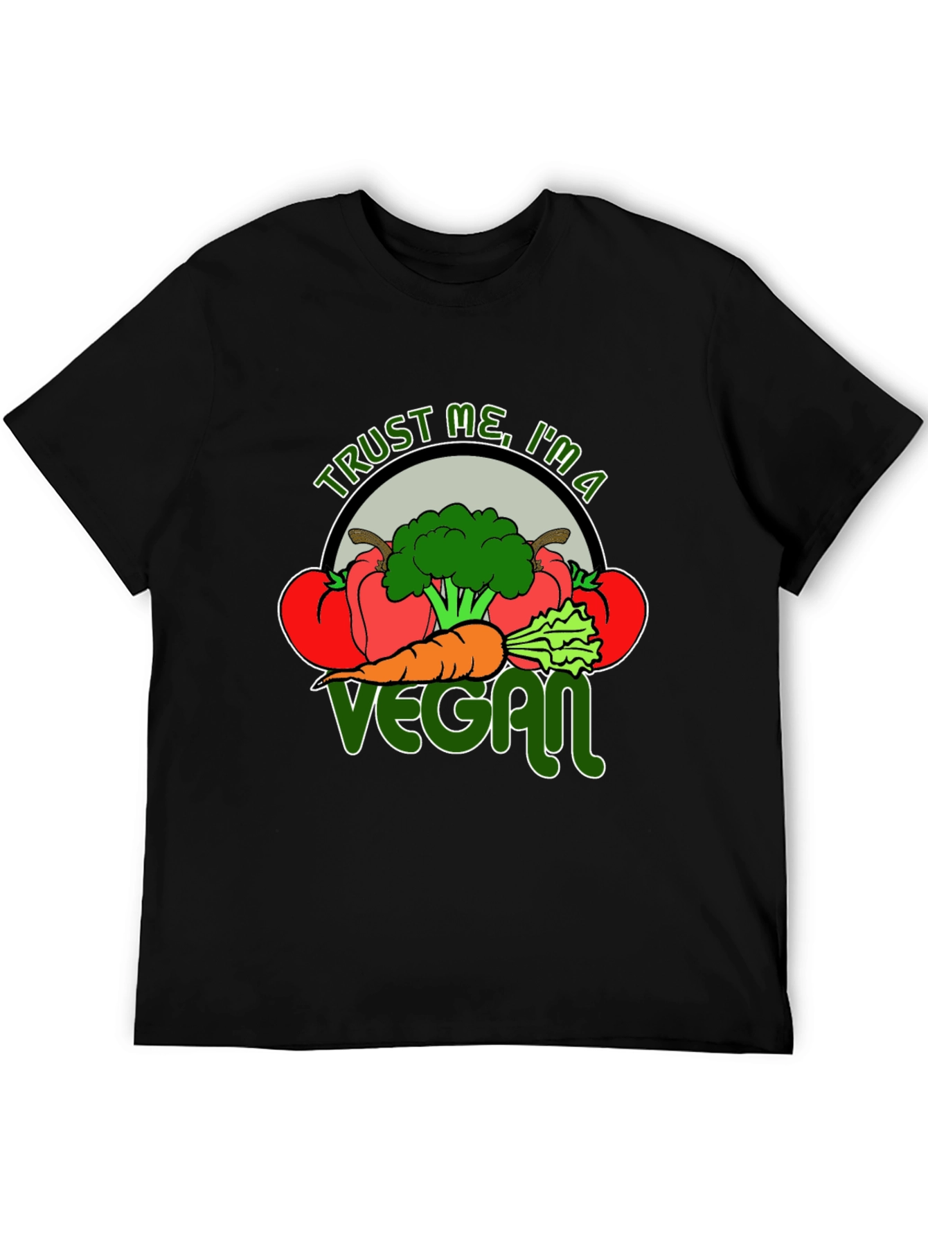 Trust Me I'm A Vegan Graphic T-Shirt - 5