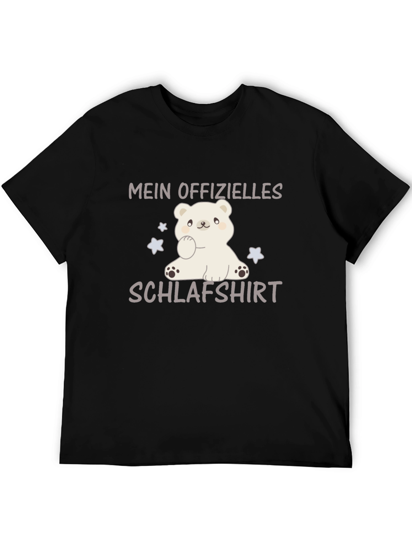 Black Cute Bear Sleep Shirt - Mein Offizielles Schlafshirt view 5