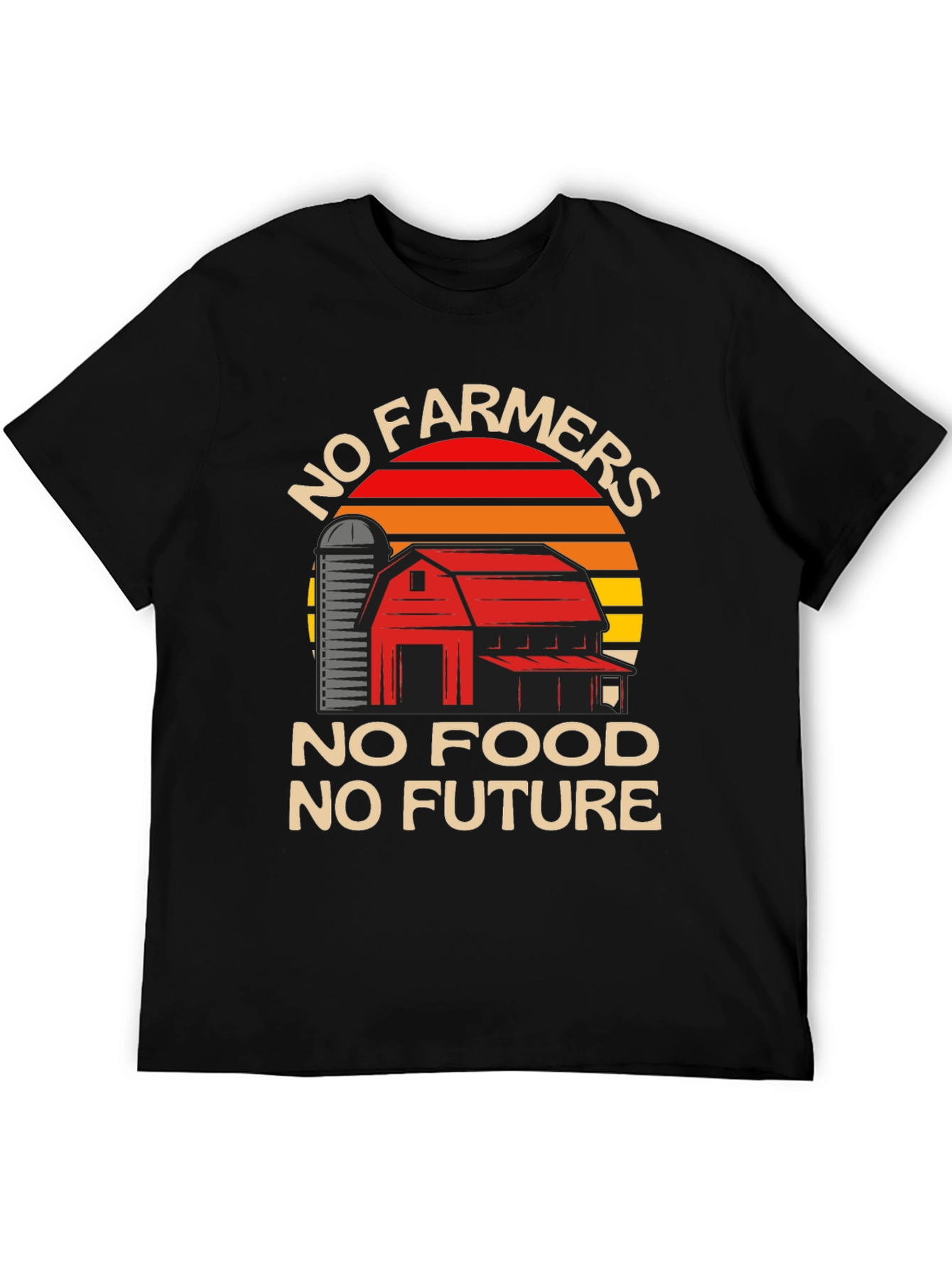 No Farmers T-Shirt - Food & Future Tee - 5