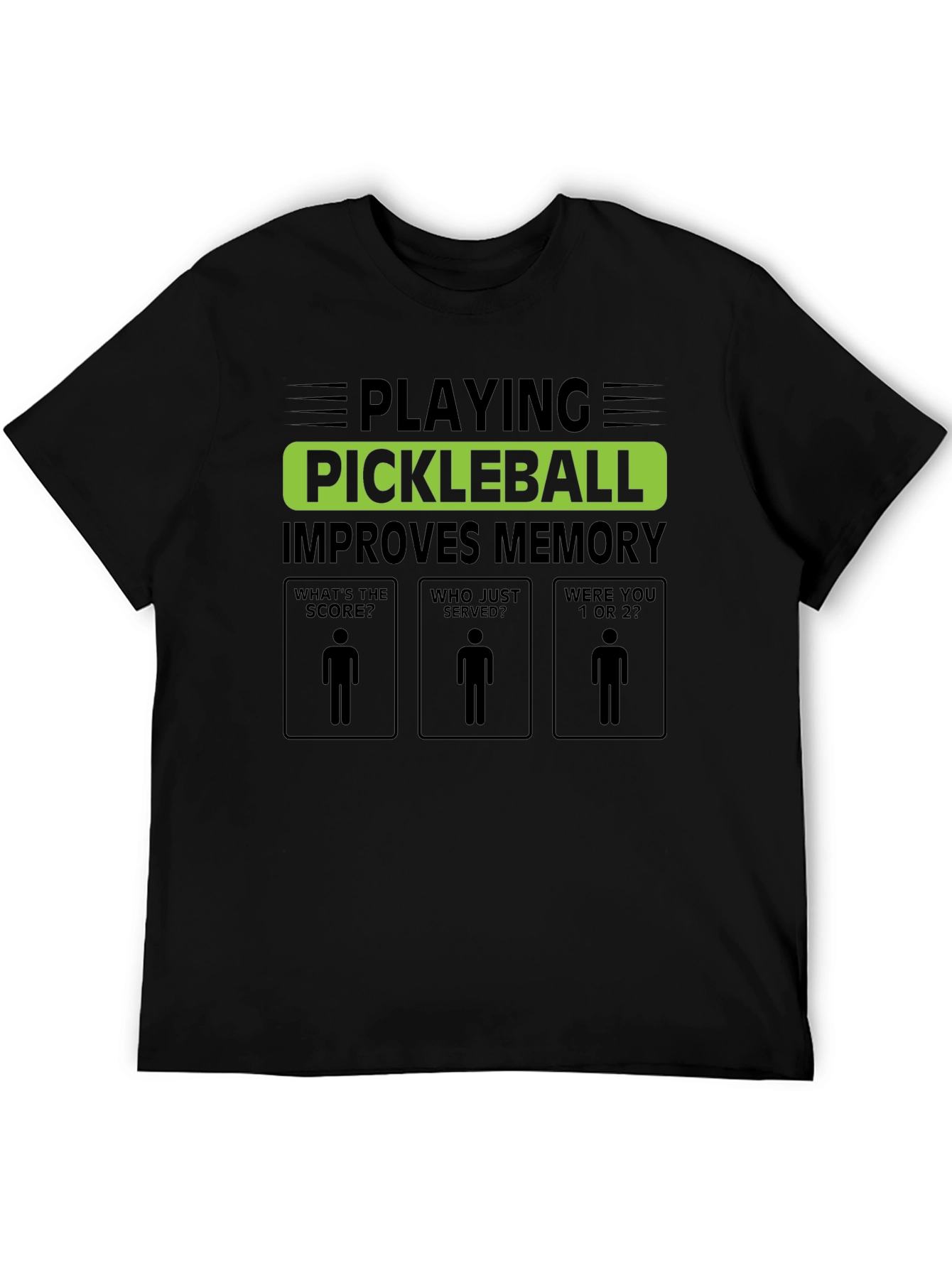 Pickleball Memory T-Shirt - Funny Pickleball Tee - 5