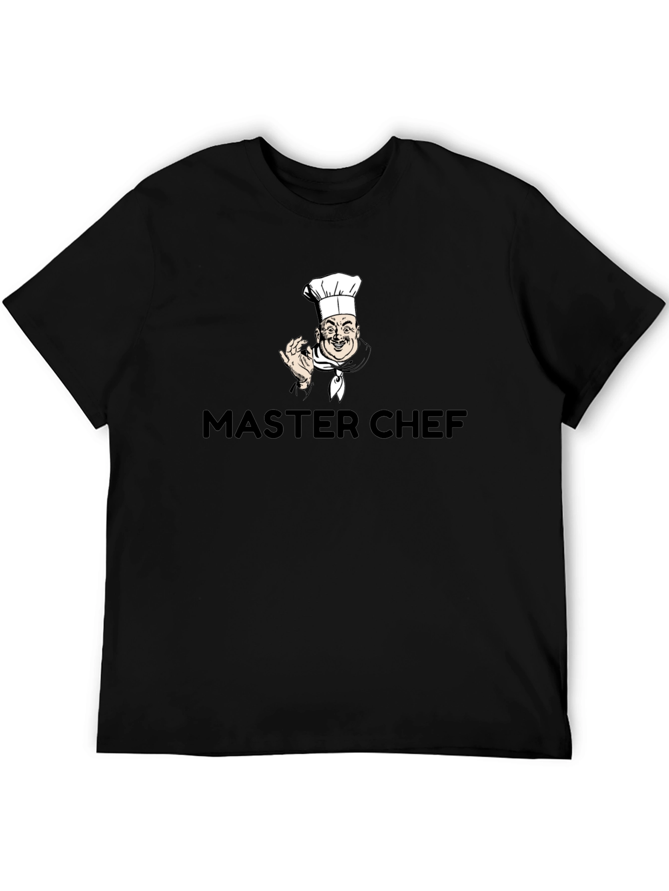 Master Chef Black T-Shirt - 5