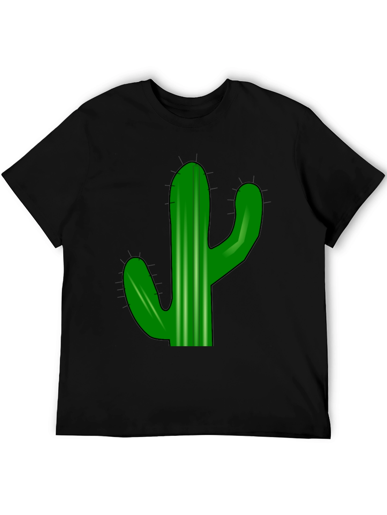 Black Cactus Graphic Tee - Desert Vibes view 5