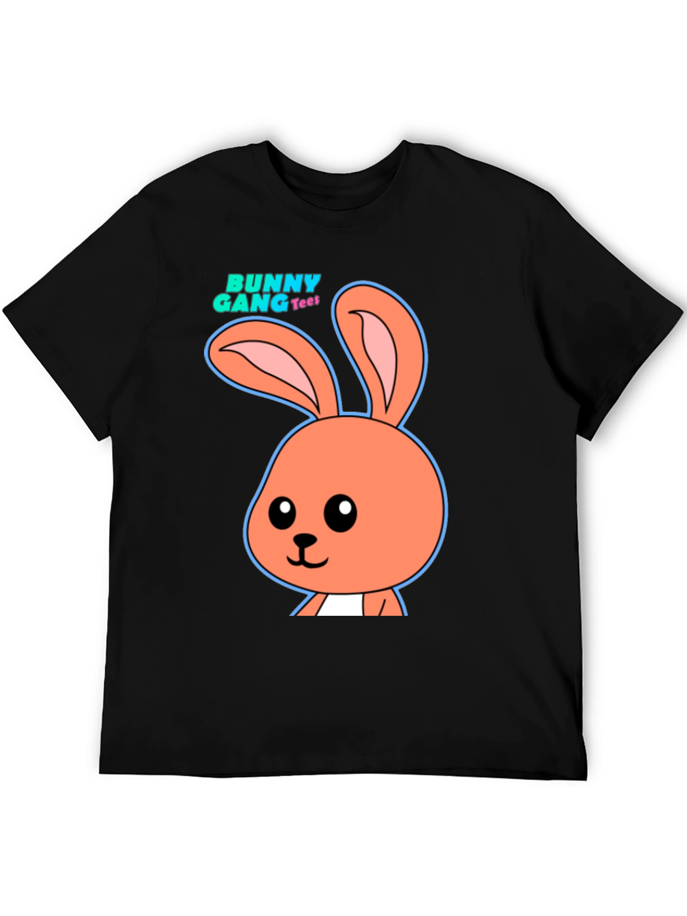 Black Bunny Gang Tee Black T-Shirt view 5