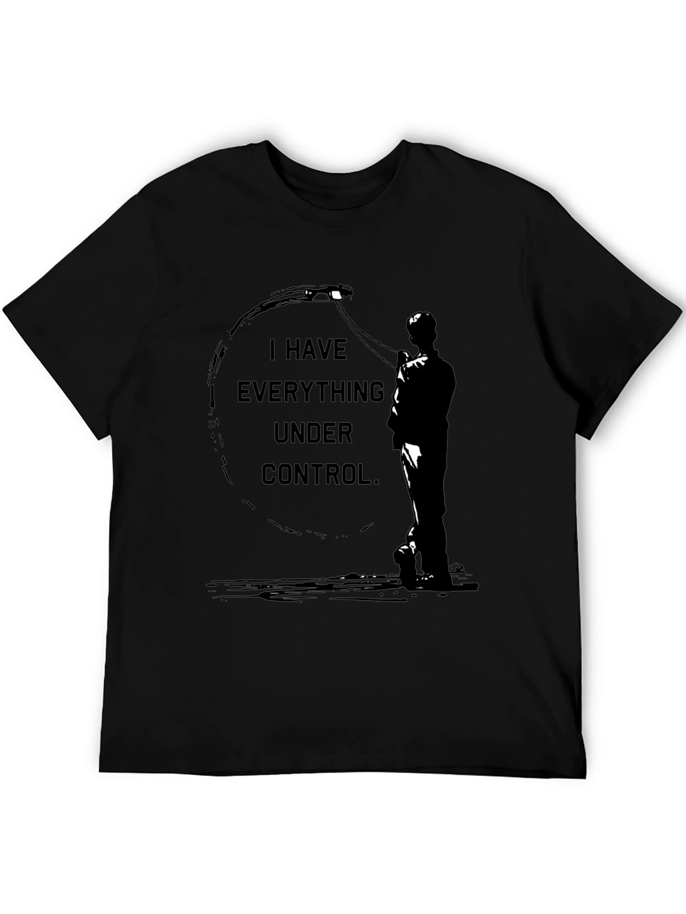 Black Control Graphic T-Shirt view 5