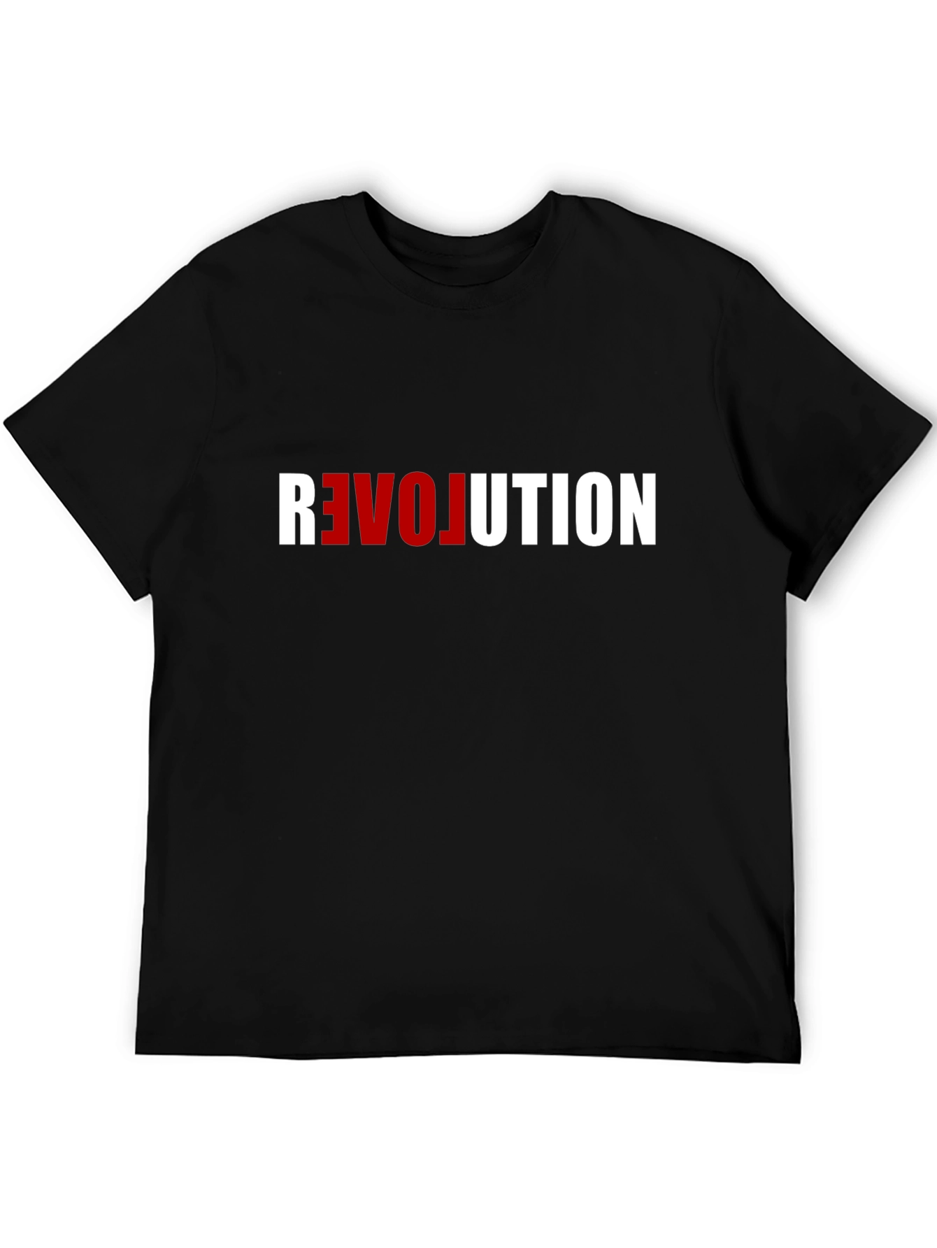 Black Revolution T-Shirt: Bold Graphic Tee view 5