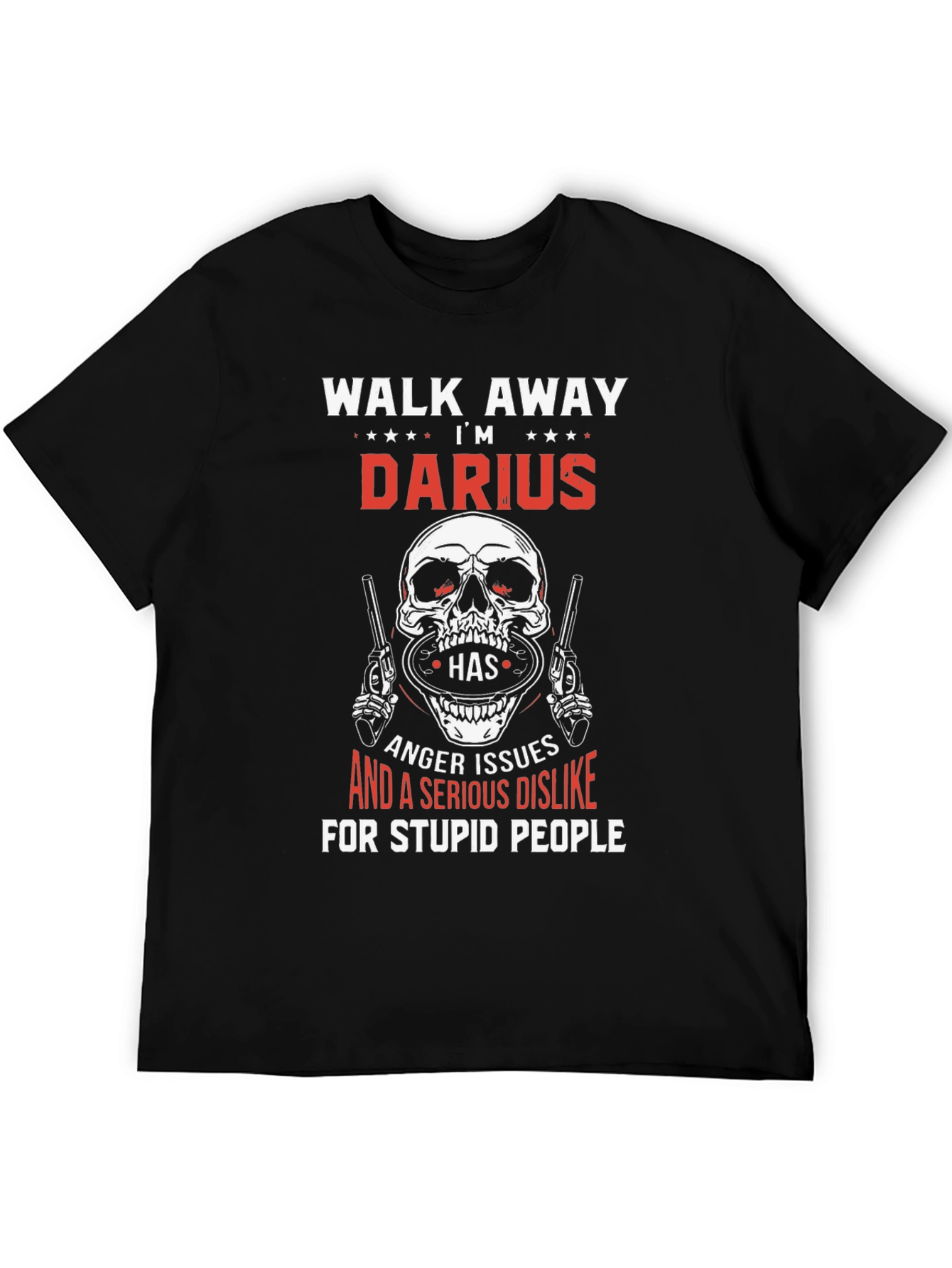 Black Walk Away Darius T-Shirt view 5