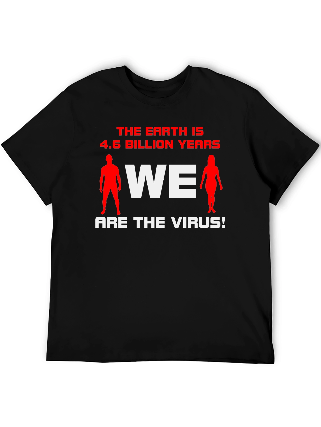 Black Earth 4.6 Billion Years T-Shirt view 5