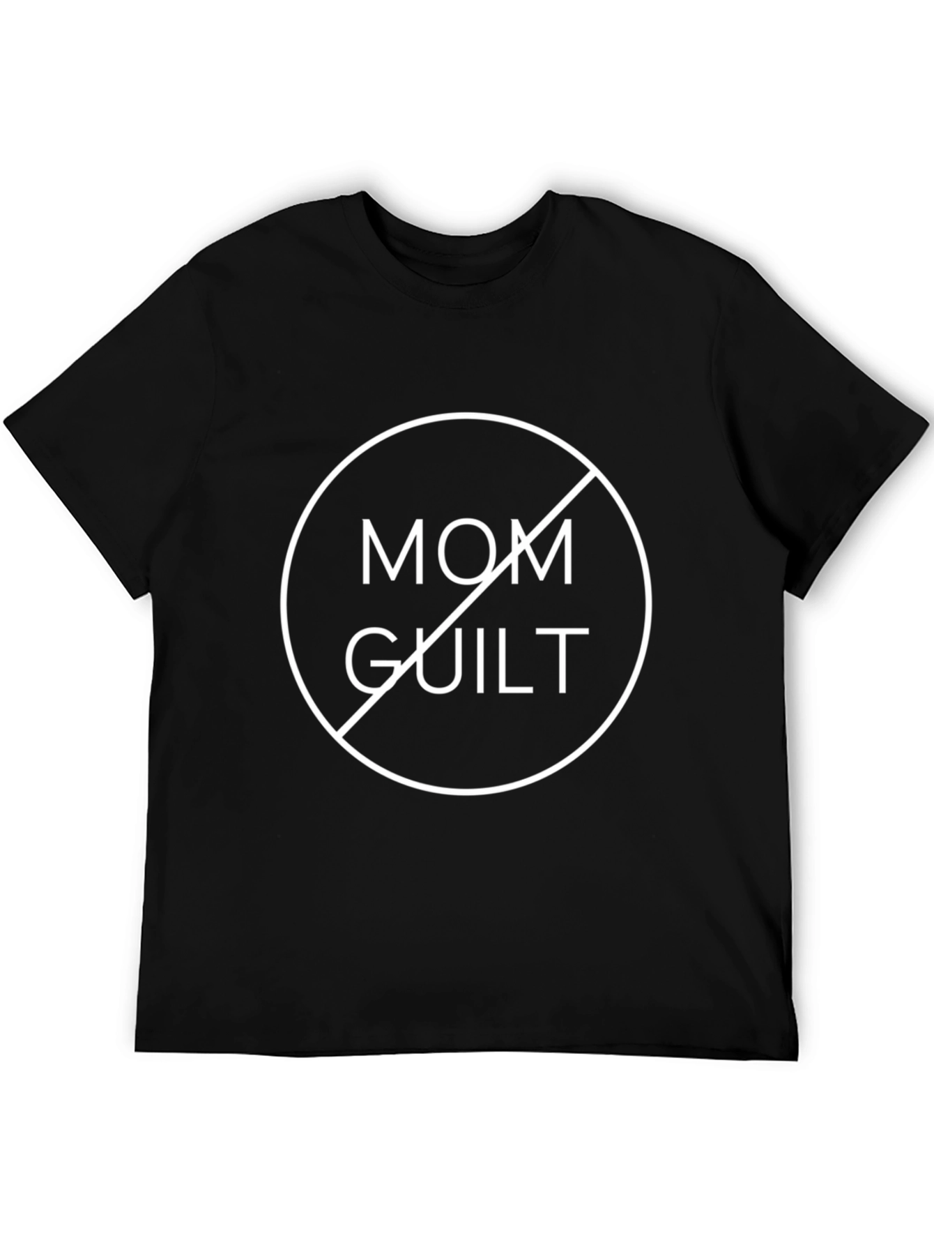 Black Mom Guilt T-Shirt - Funny Graphic Tee view 5
