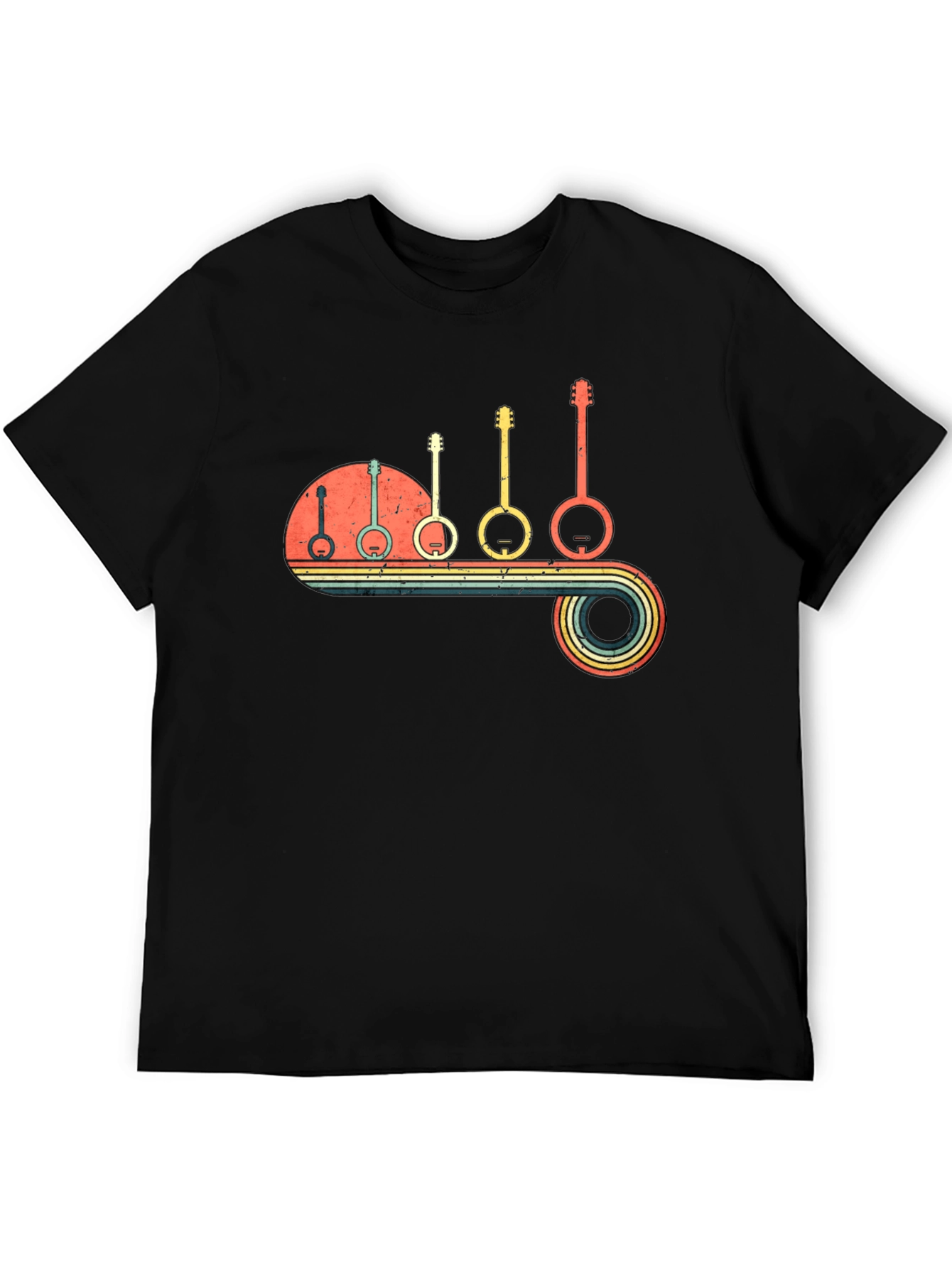 Black Banjo Evolution Graphic Tee view 5