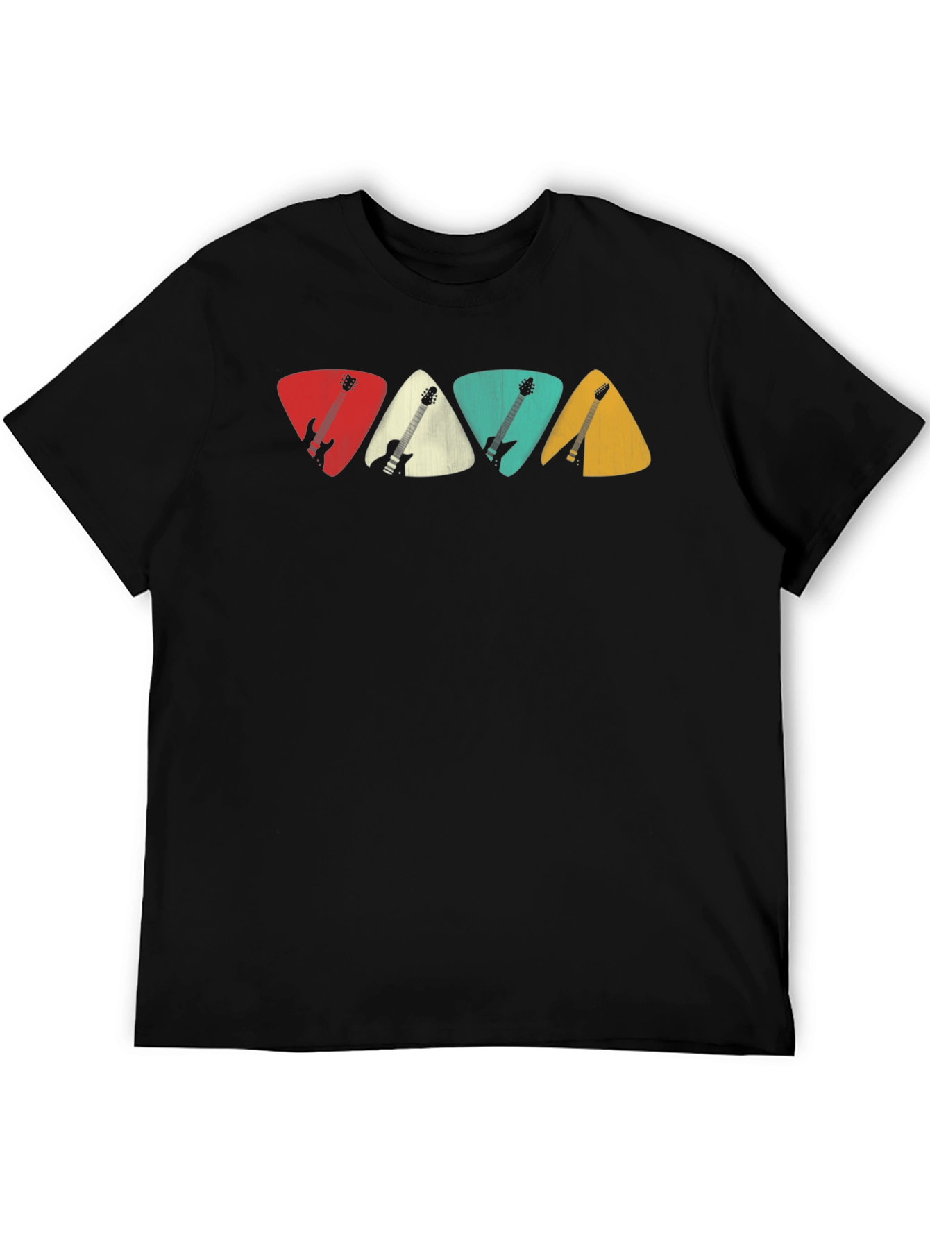 Guitar Pick T-Shirt: Musician Style - 5