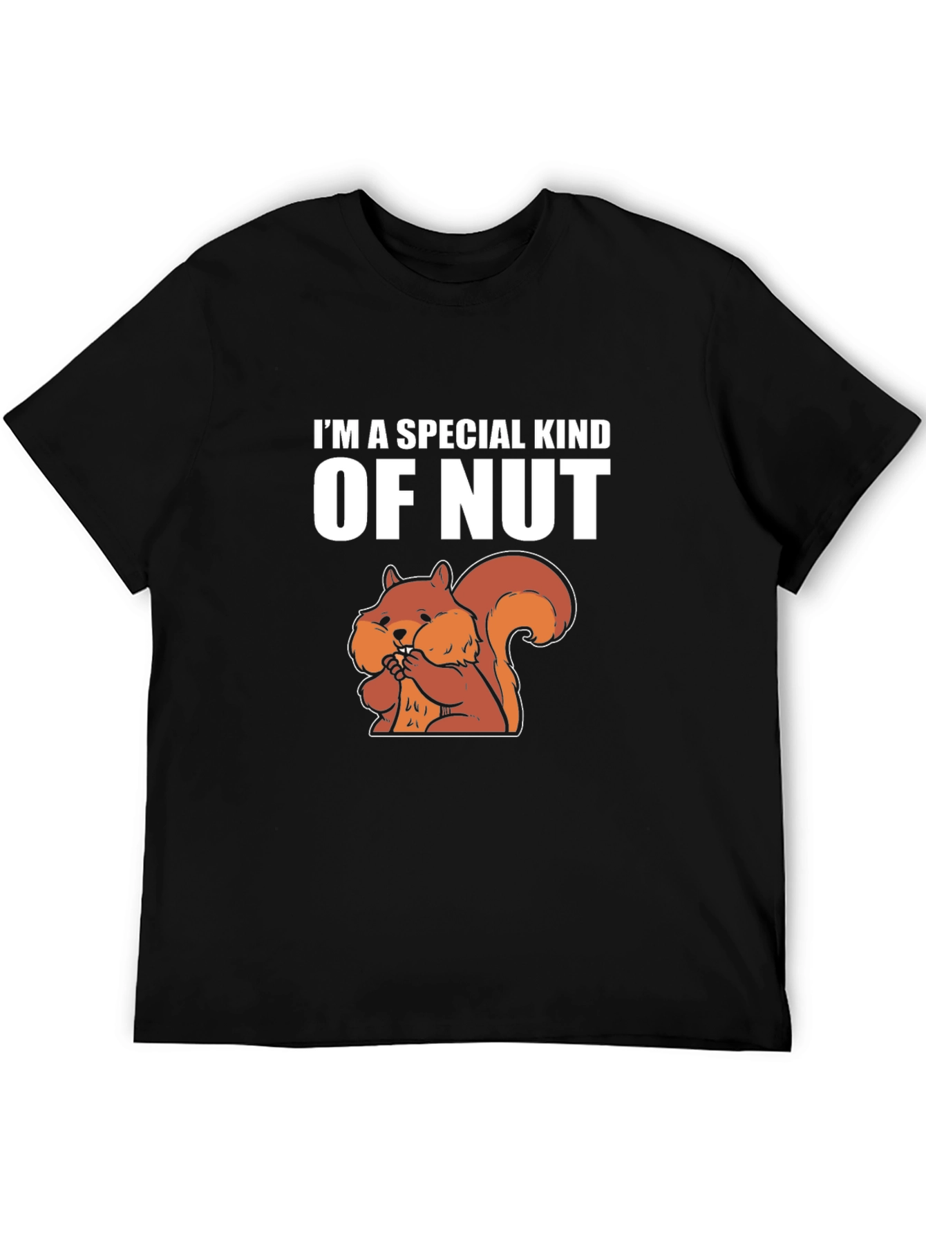 Black I'm a Special Kind of Nut T-Shirt view 5