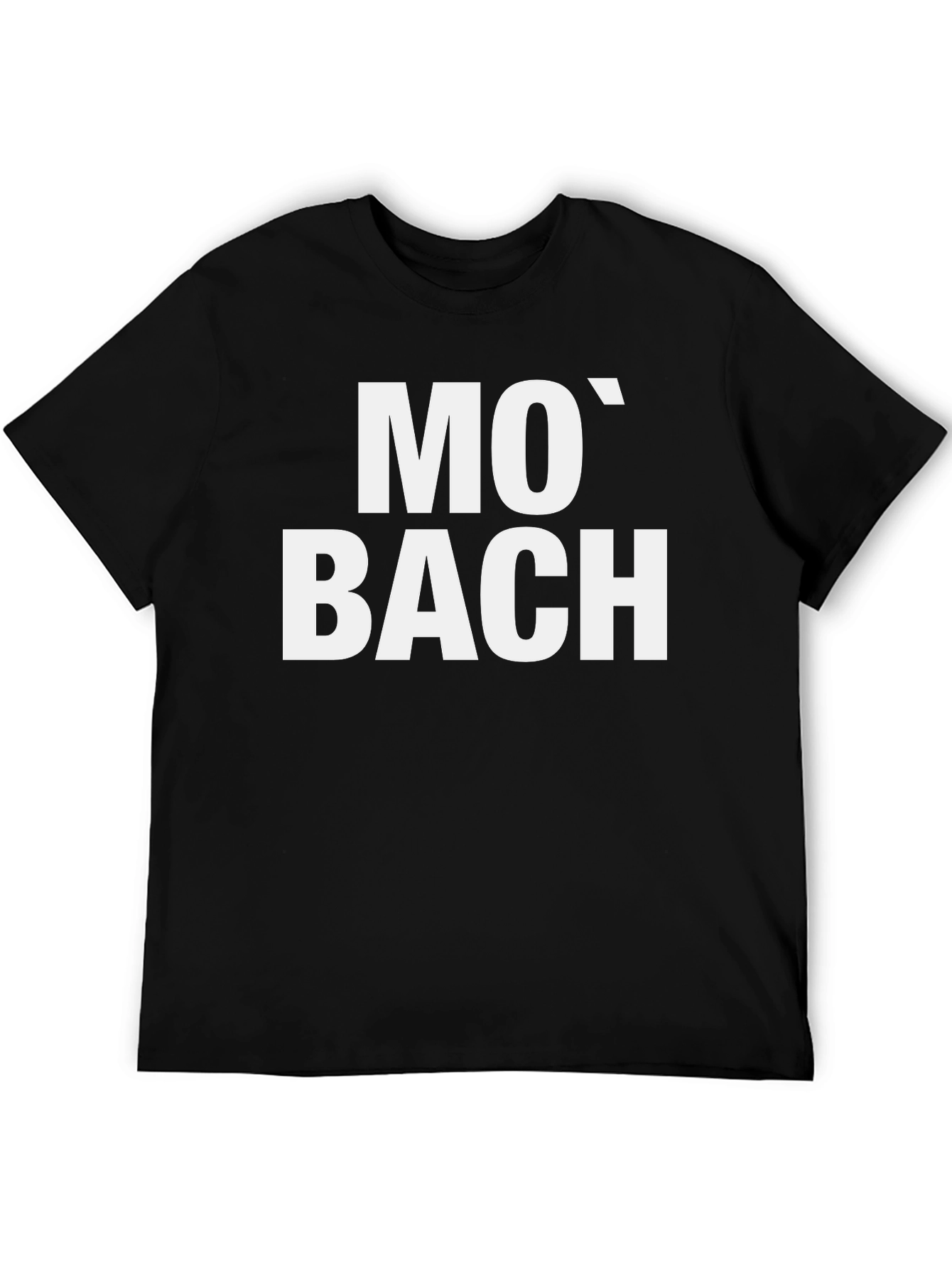 Black Mo' Bach Black T-Shirt view 5