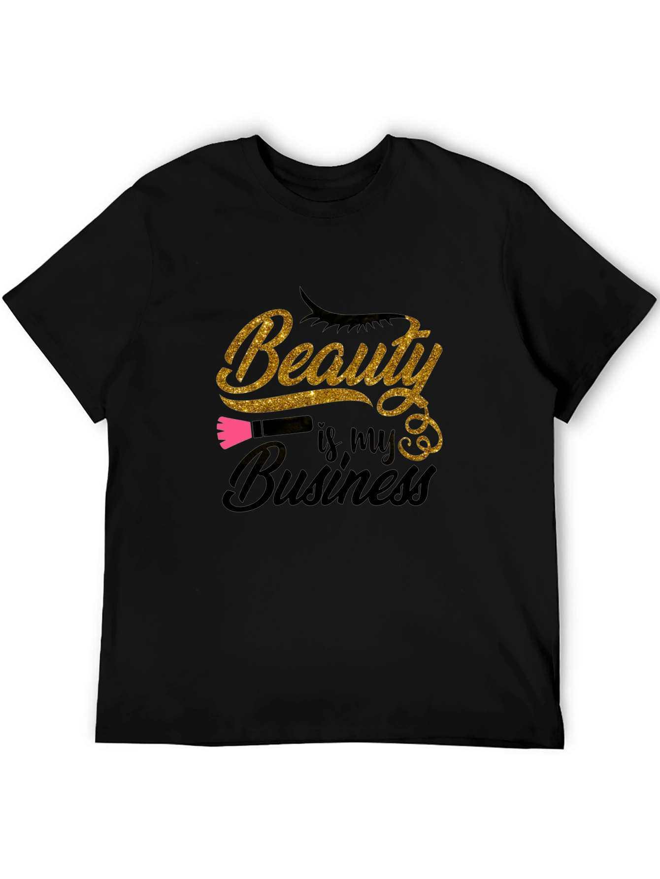 Black Beauty is My Business Black T-Shirt view 5