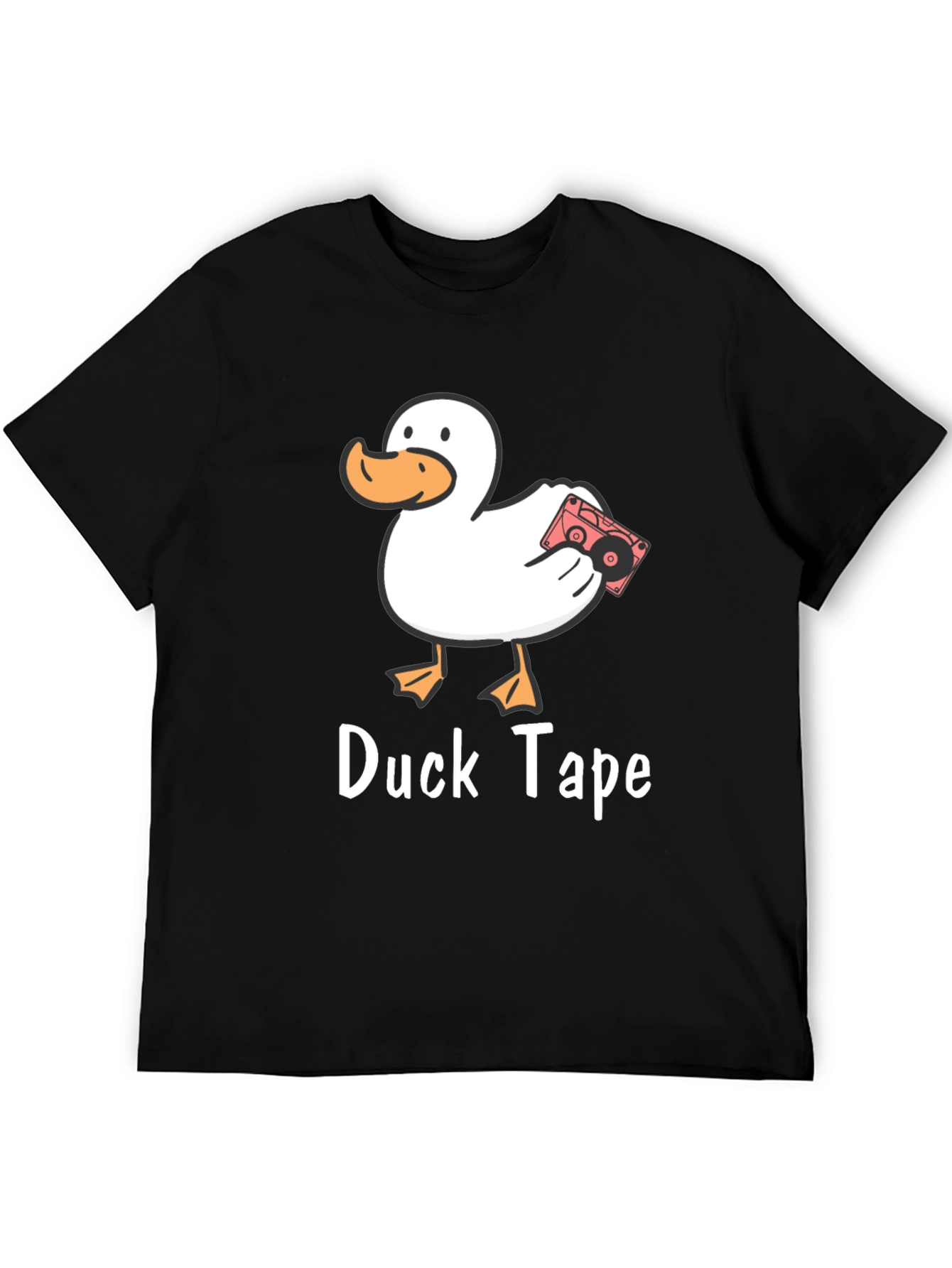 Black Duck Tape Funny Graphic Tee view 5