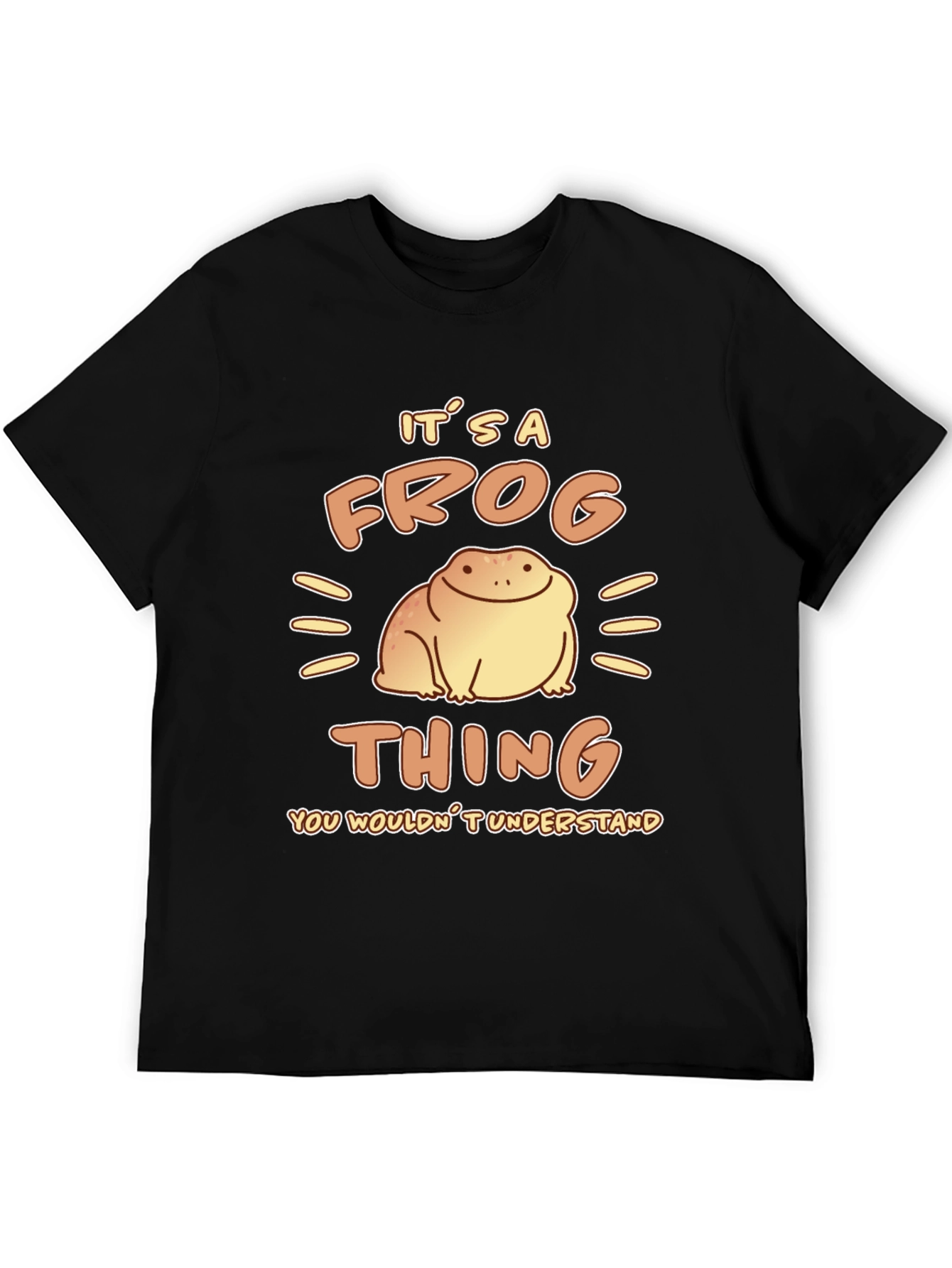 Black It's a Frog Thing T-Shirt view 5