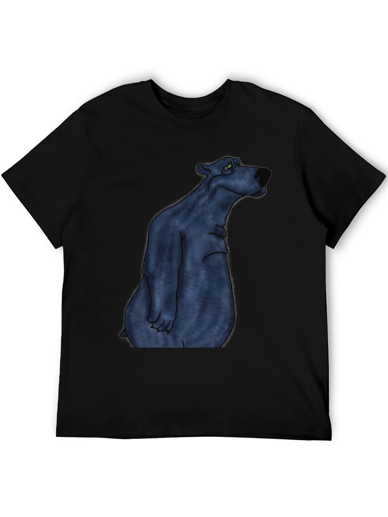 Black Black Bear Graphic Tee view 5