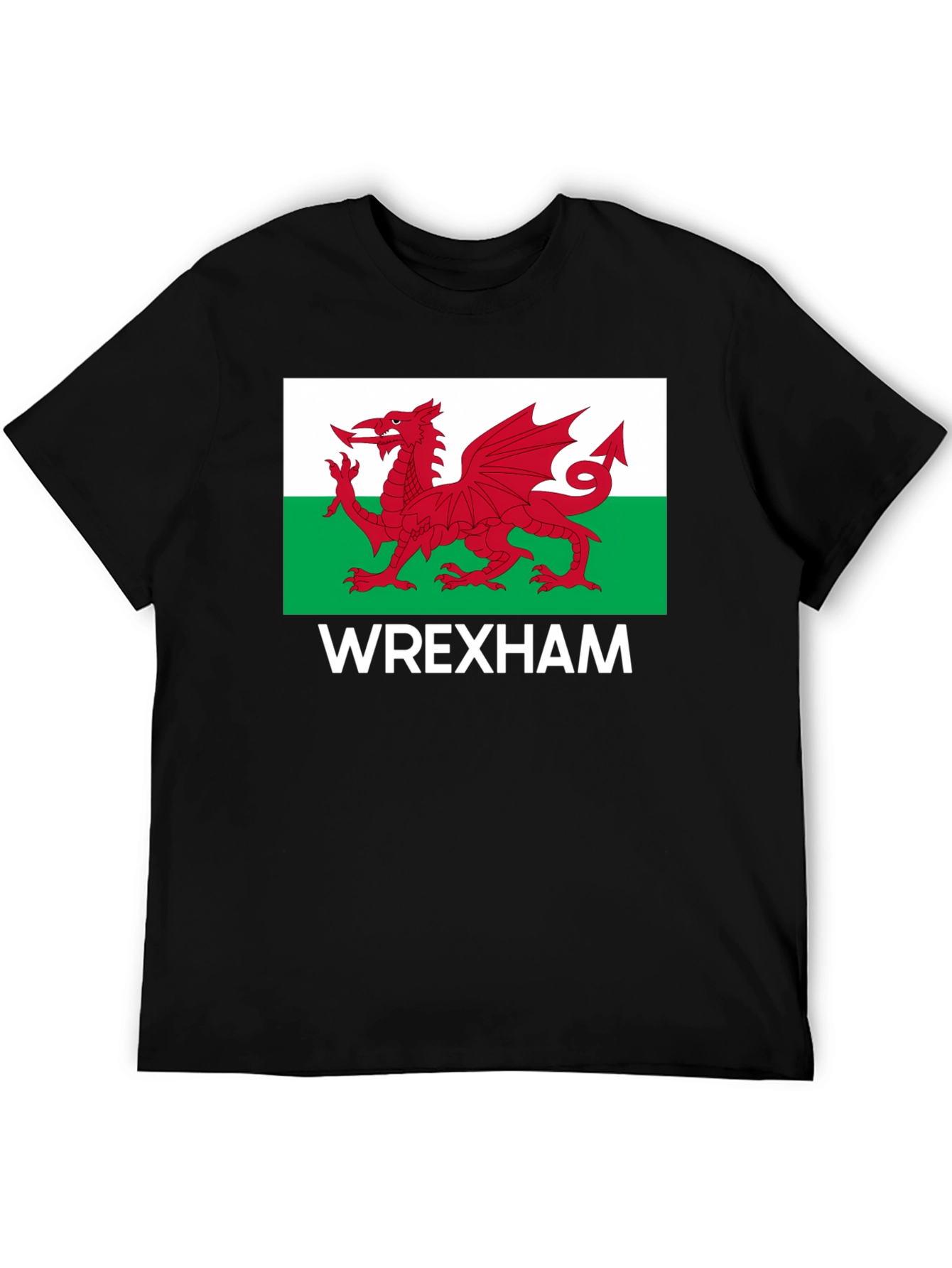 Wrexham Wales Flag T-Shirt - 5
