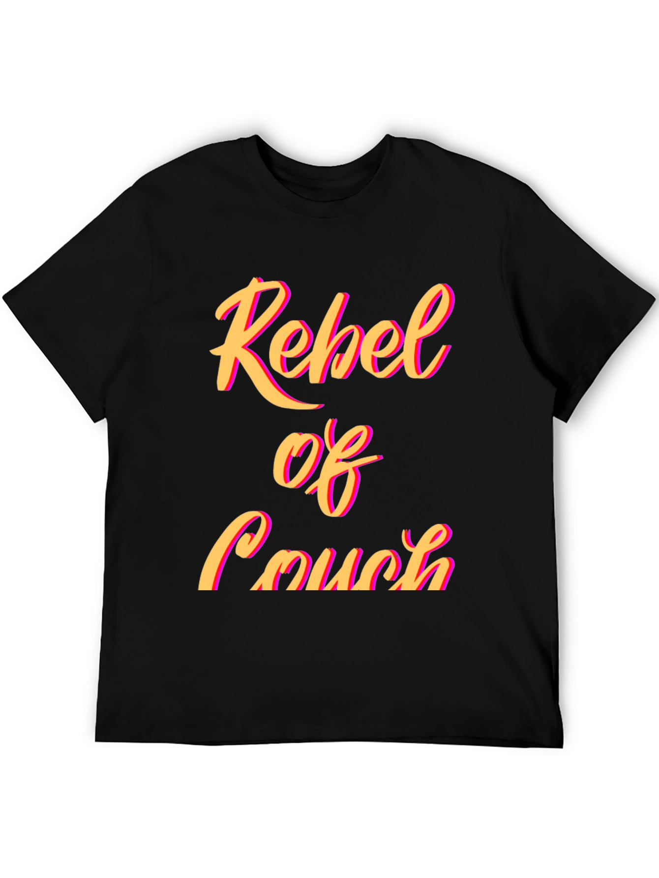 Black Rebel of Couch Graphic Tee view 5