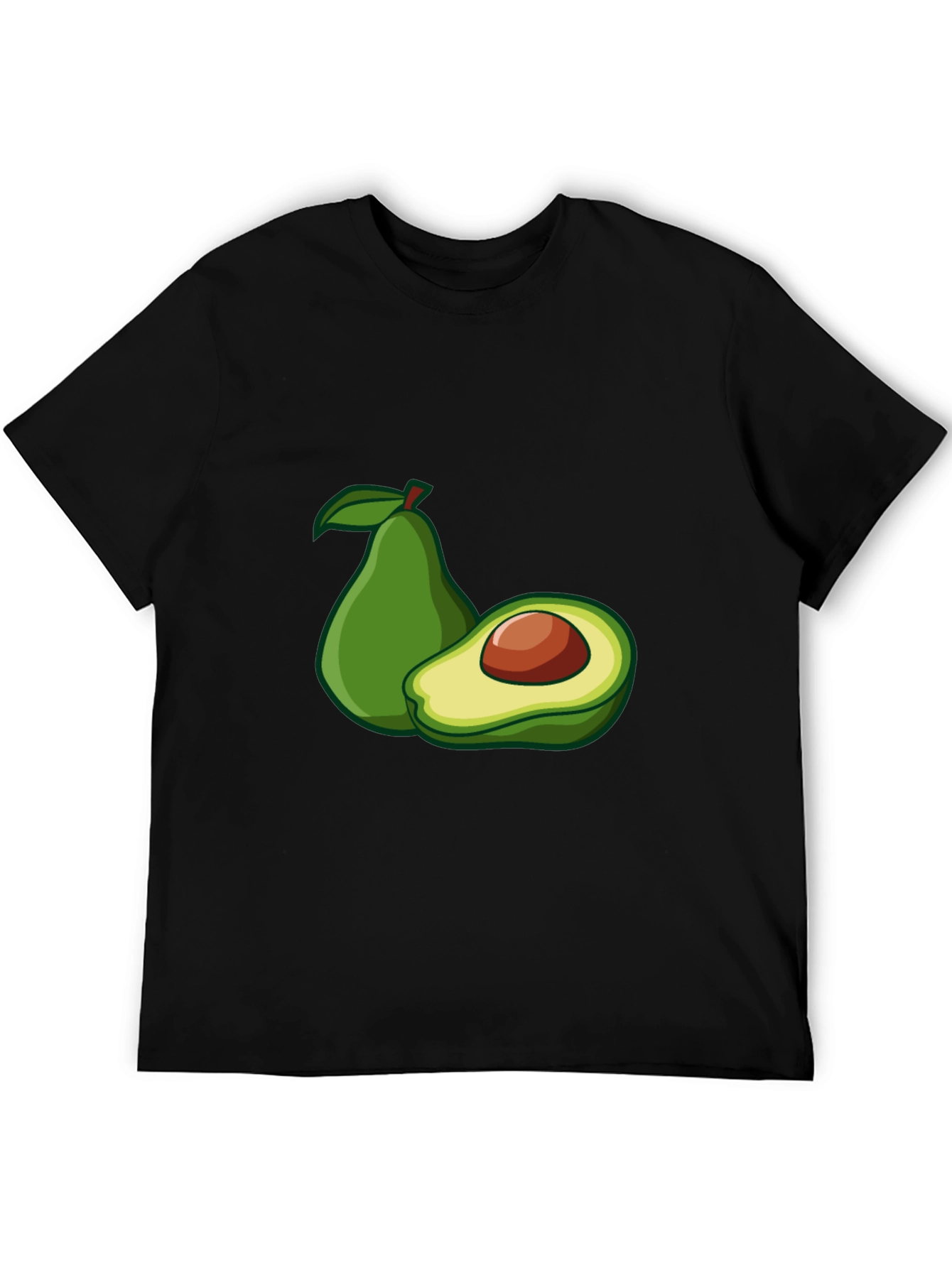 Black Avocado Graphic Tee - Modern Style view 5