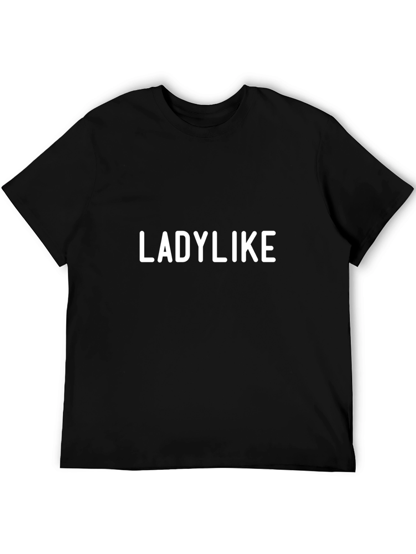 Black Ladylike Black Tee - Stylish Comfort view 5