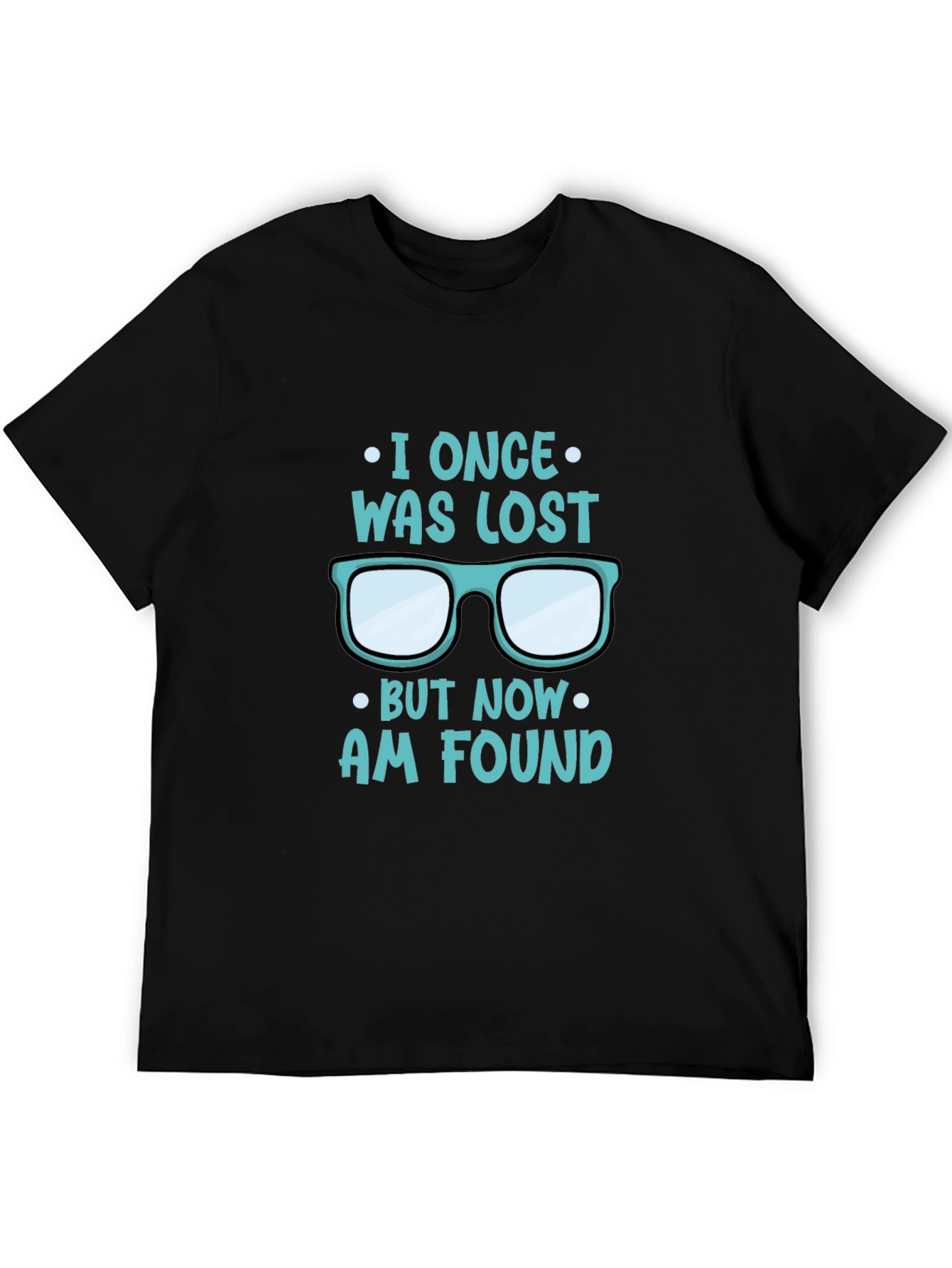 Black Lost and Found Graphic T-Shirt view 5