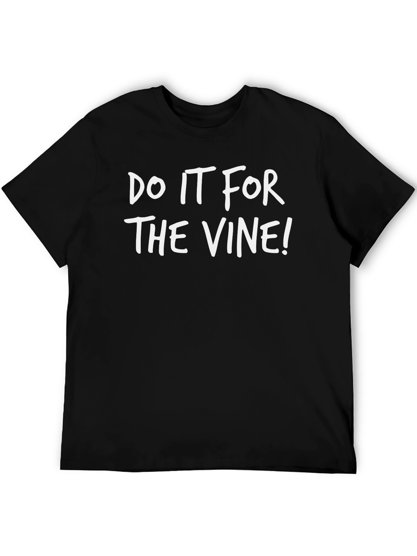 Black Do It For The Vine! Black Graphic Tee view 5