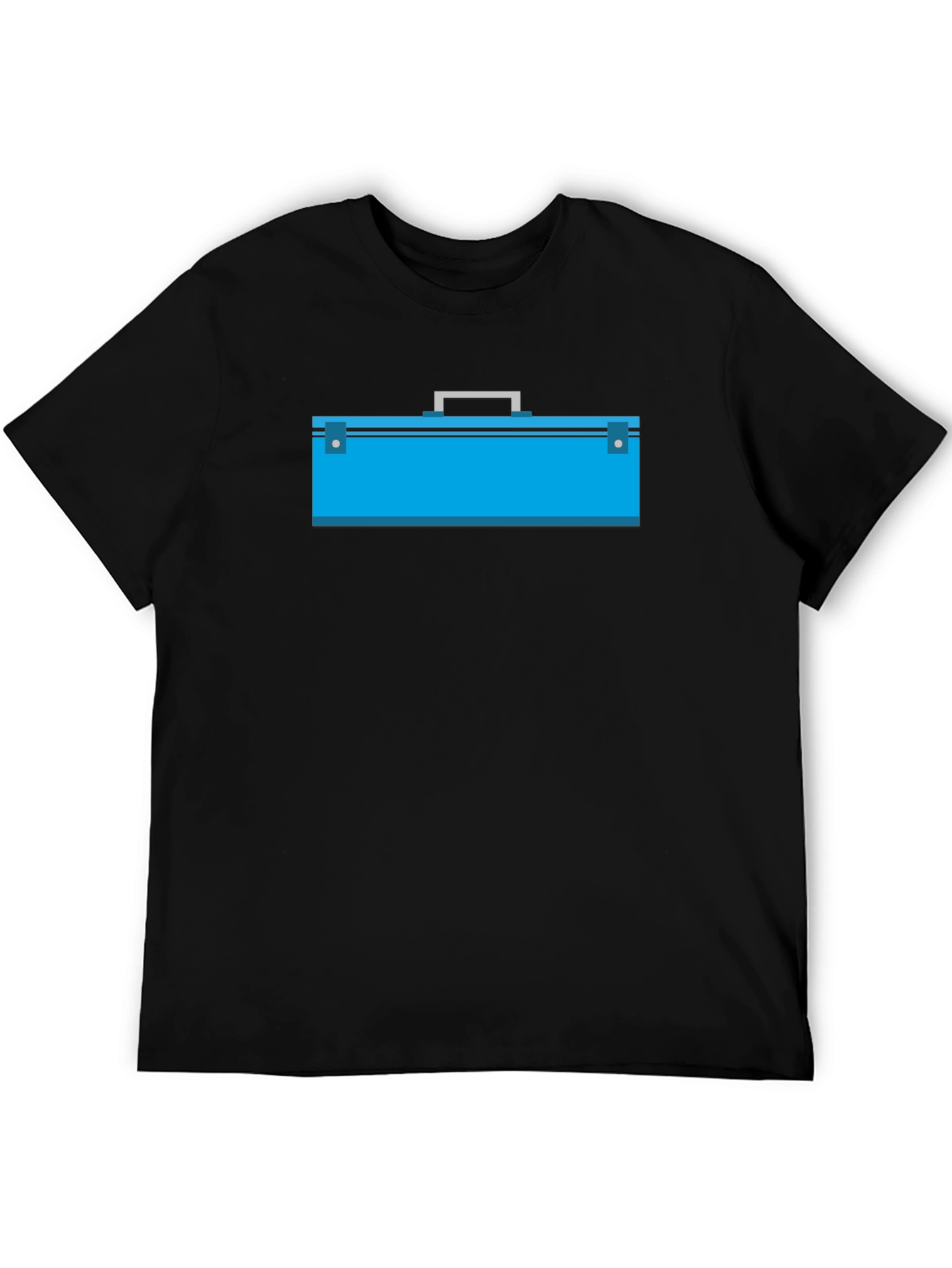 Black Cool Toolbox Graphic Tee - Black Casual Shirt view 5