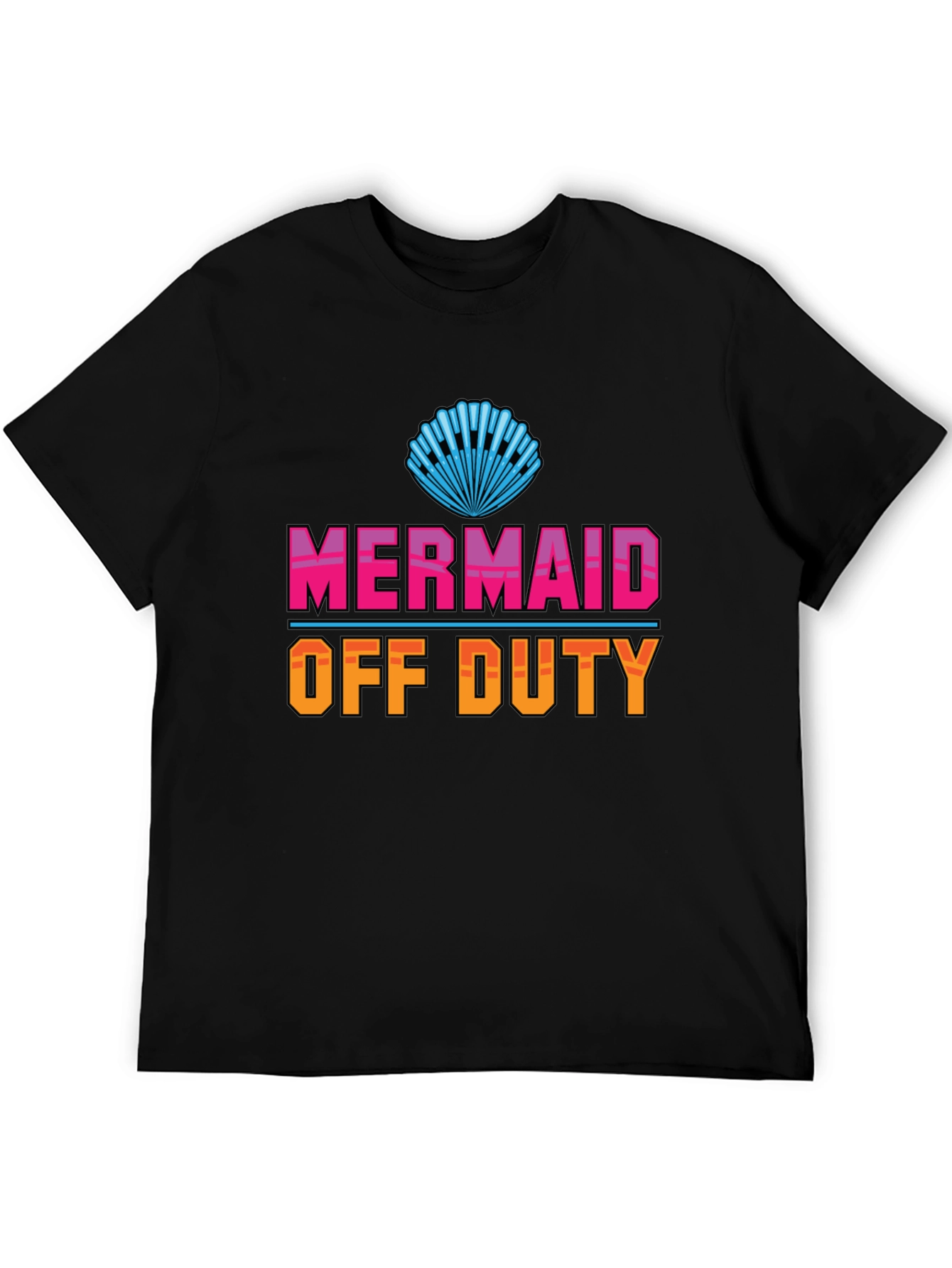 Black Mermaid Off Duty Graphic Tee view 5