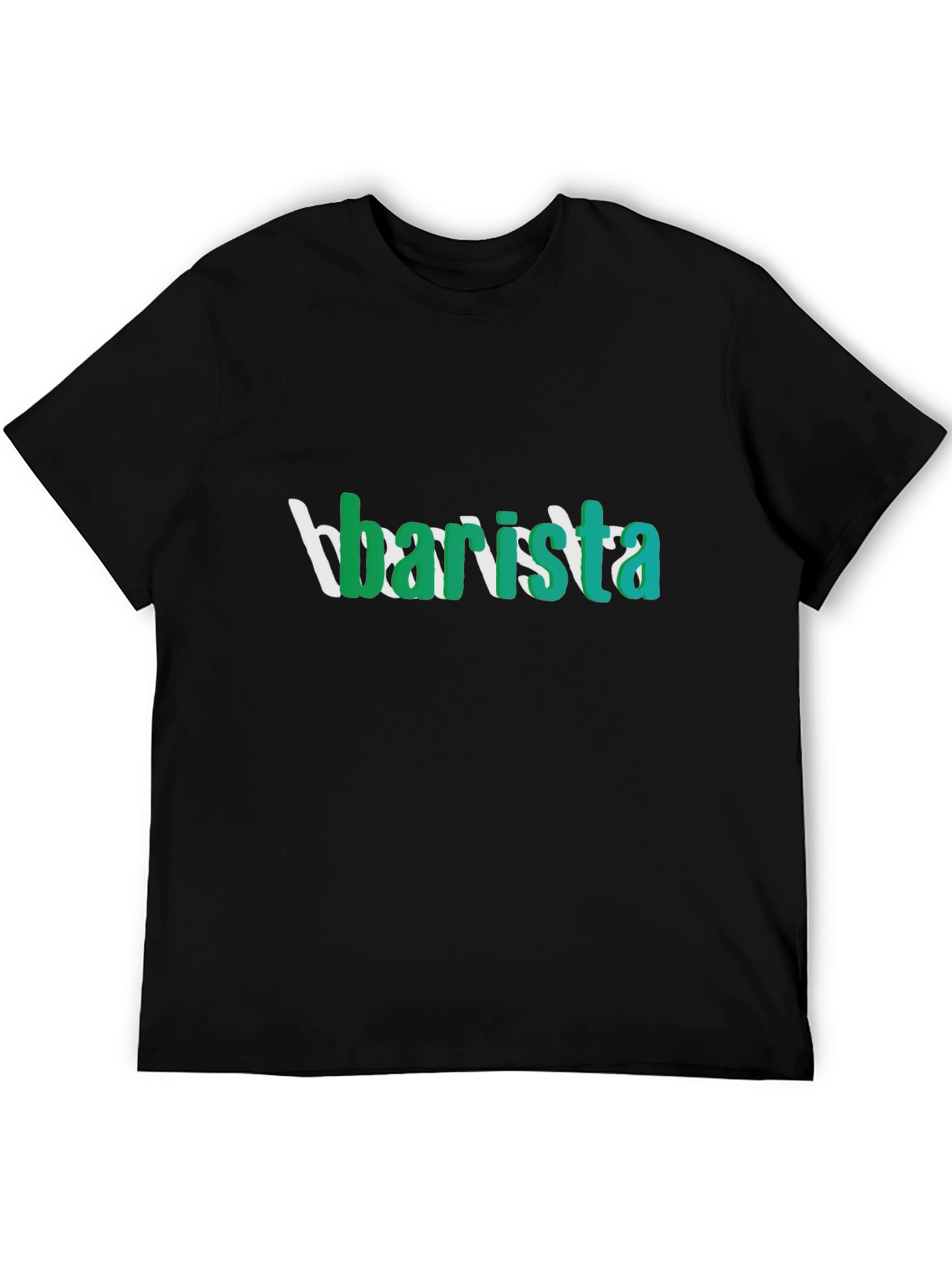 Black Barista Graphic Tee - Stylish Coffee Lover T-Shirt view 5