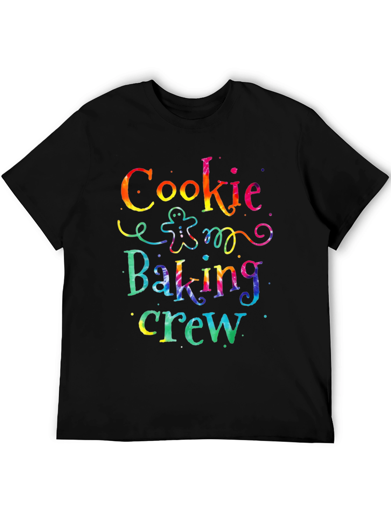 Black Cookie Baking Crew Tie-Dye T-Shirt view 5