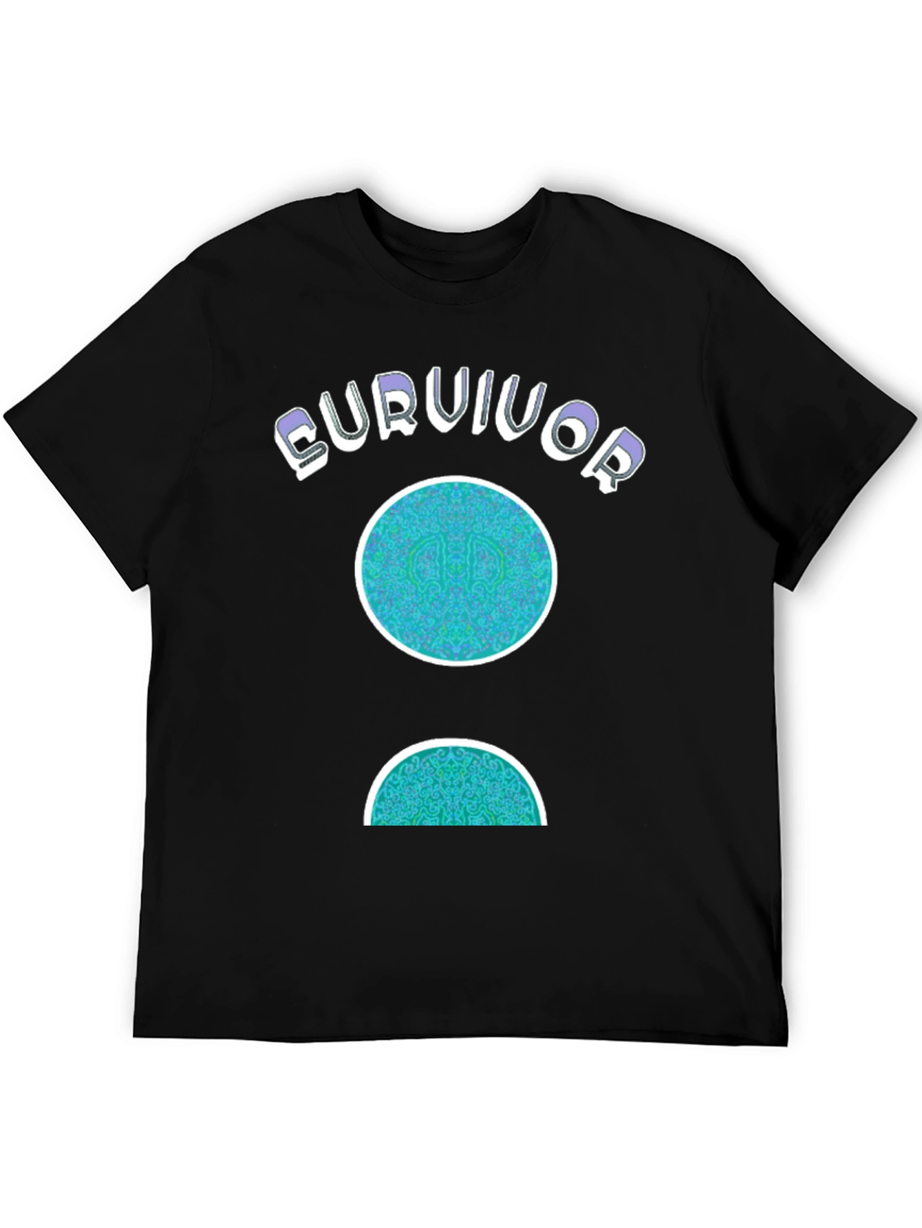 Black Survivor Graphic T-Shirt view 5