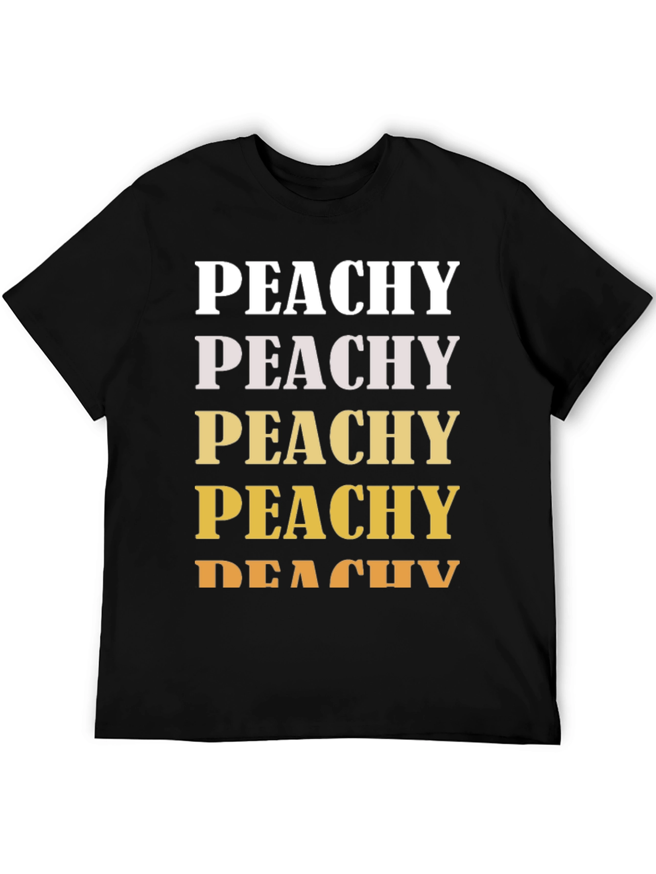 Peachy Graphic Tee - Trendy Casual Shirt - 5