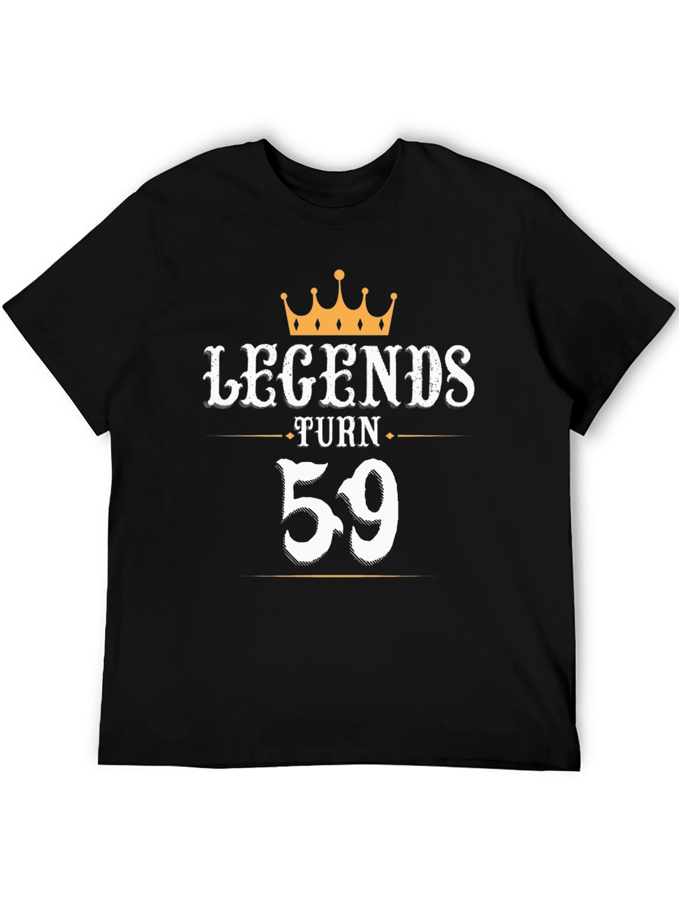 Legends Turn 59 T-Shirt - Birthday Gift Tee - 5