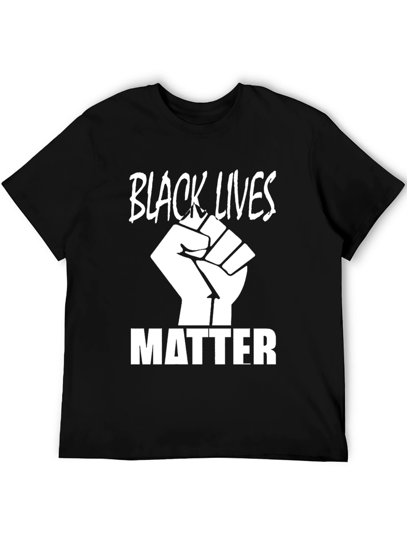 Black Black Lives Matter Graphic T-Shirt view 5