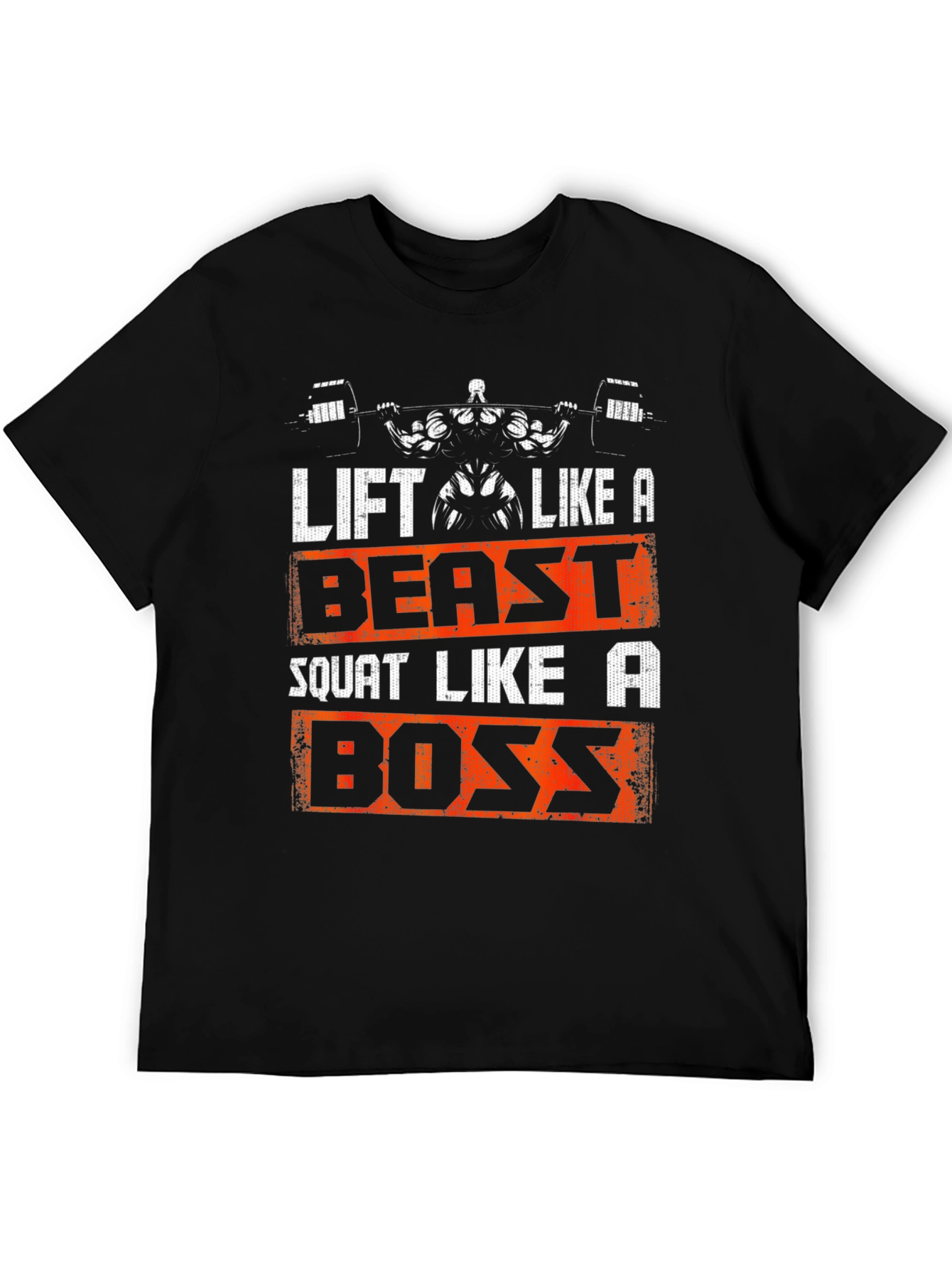 Black Lift Like A Beast T-Shirt view 5