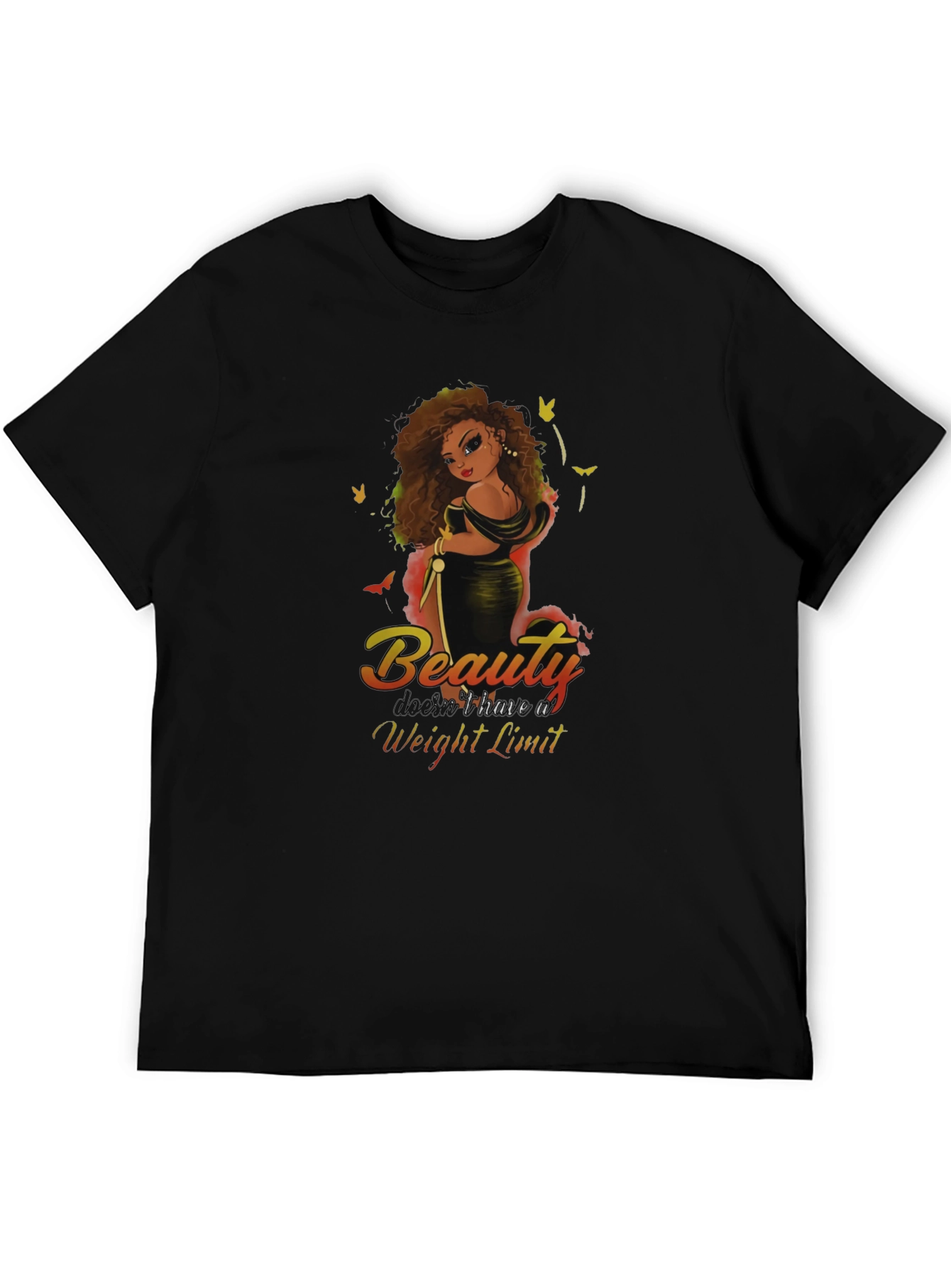Black Beauty Has No Weight Limit T-Shirt view 5
