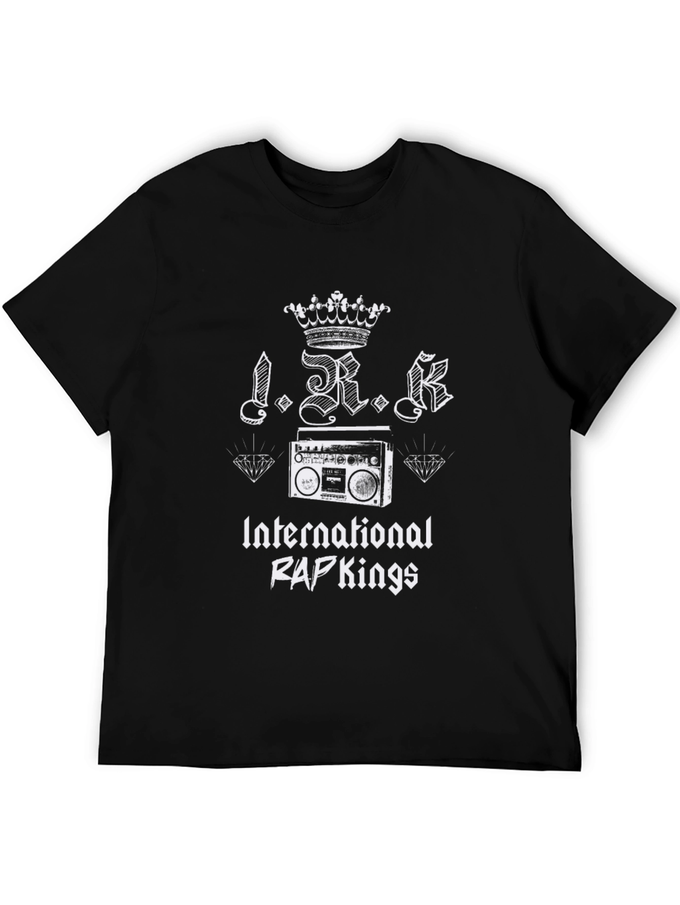 Black International RAPkings Graphic T-Shirt view 5