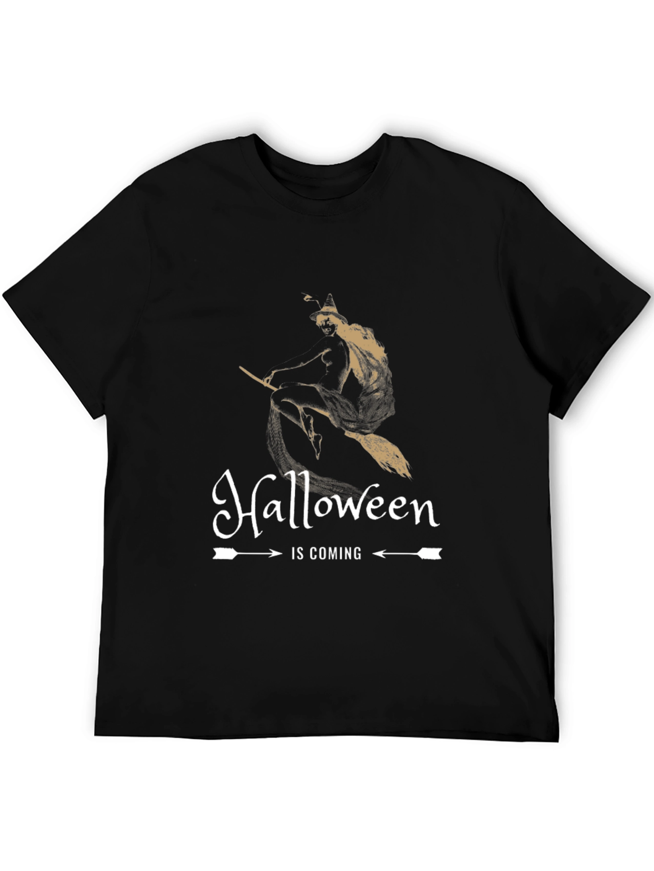 Halloween Is Coming Witch T-Shirt - 5
